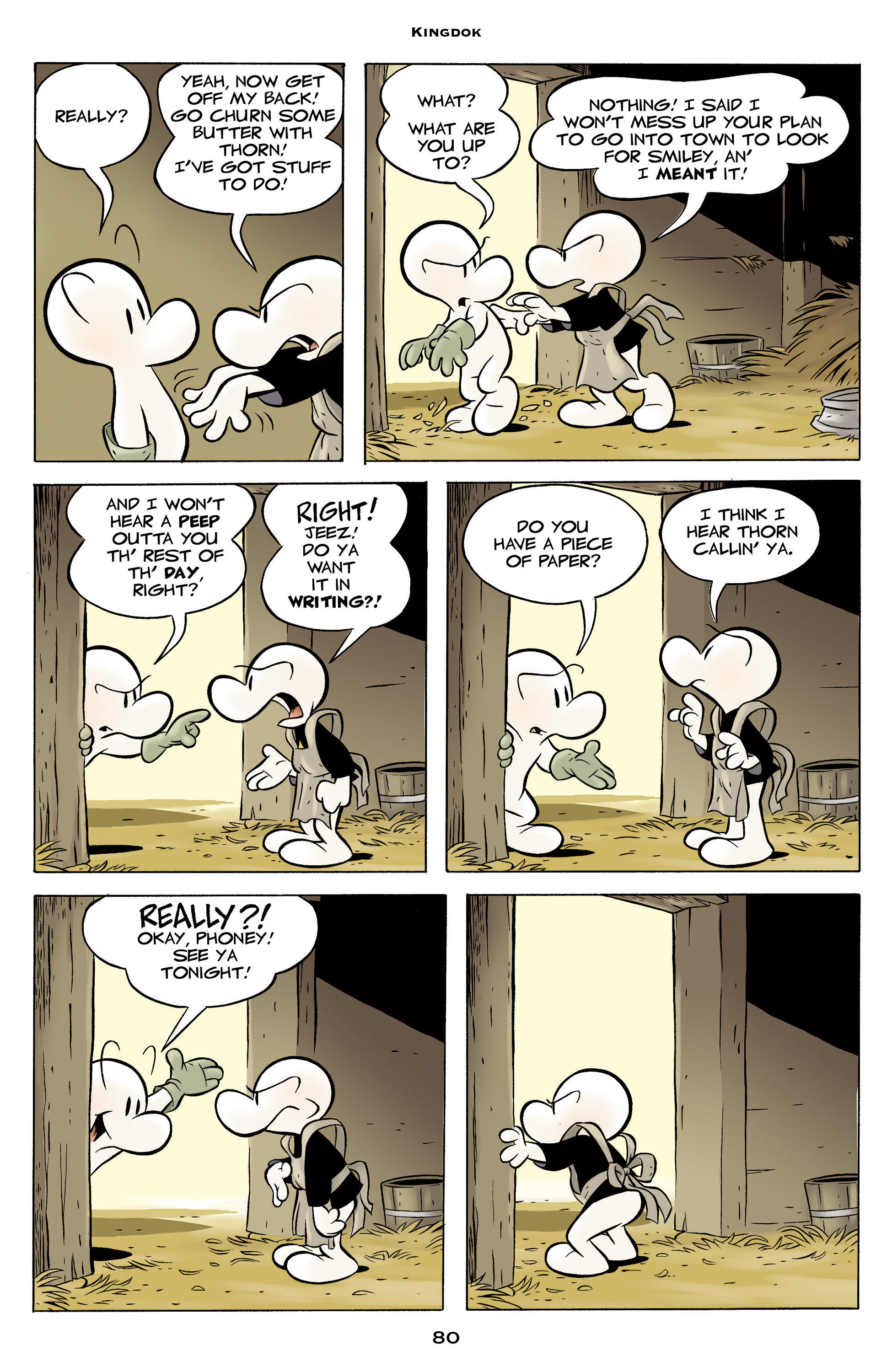 Read online Bone: Out From Boneville comic -  Issue # TPB - 80