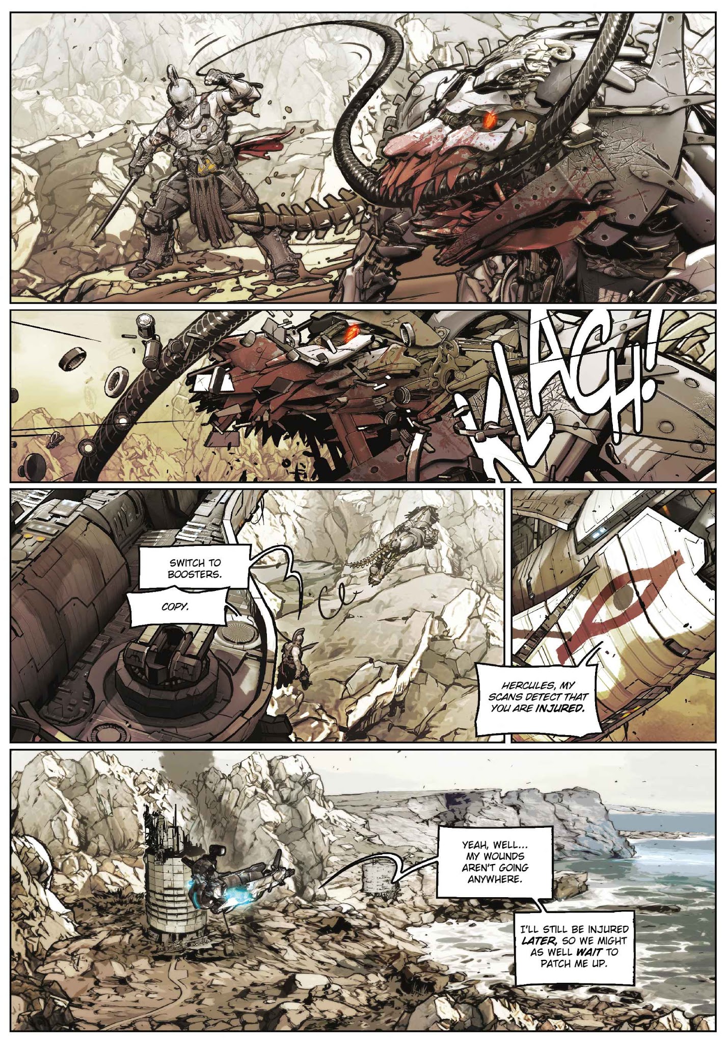 Read online Hercules: Wrath of The Heavens comic -  Issue #1 - 42