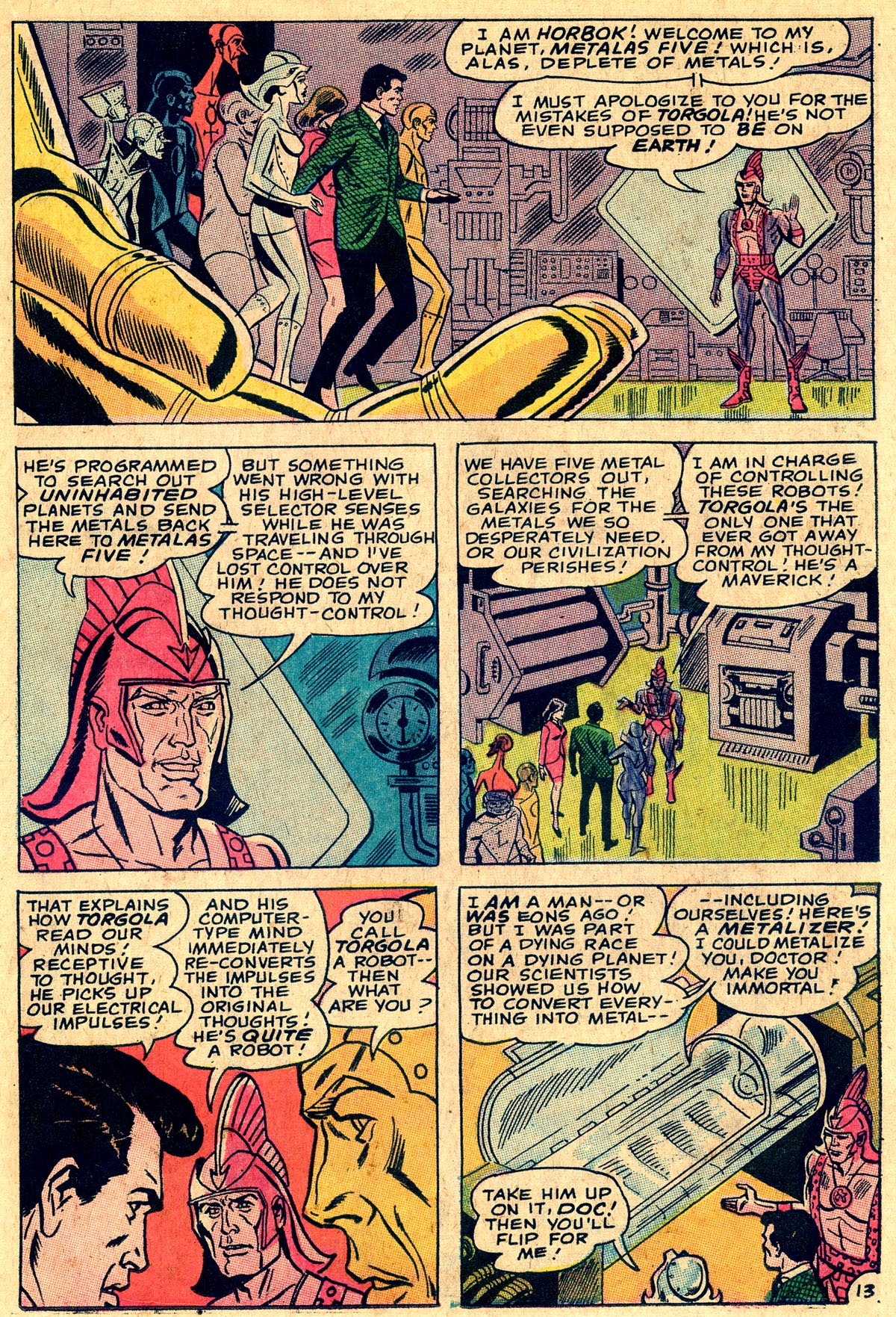 Read online Metal Men (1963) comic -  Issue #29 - 19