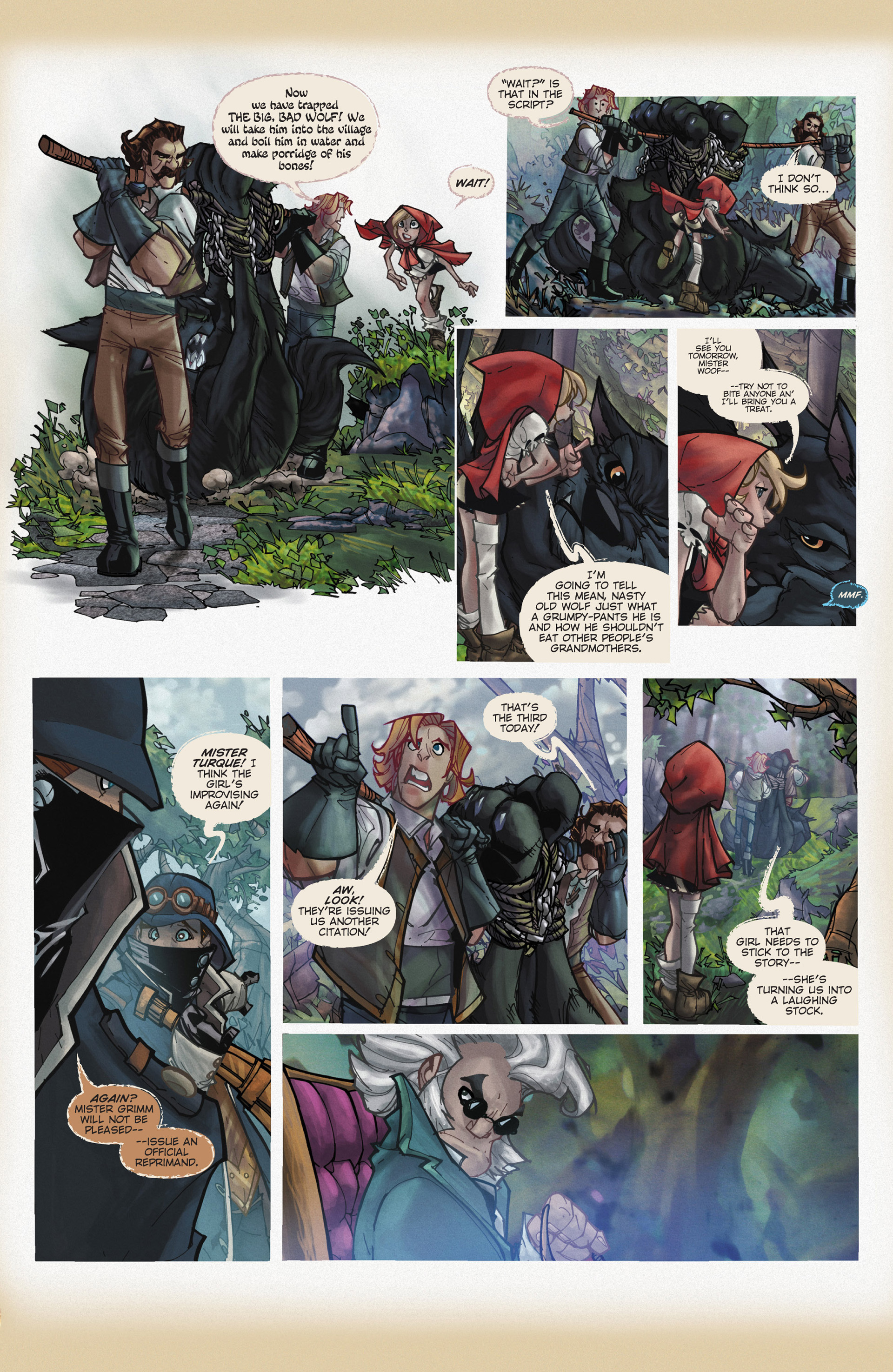 Read online Fairy Quest: Outlaws comic -  Issue #1 - 9