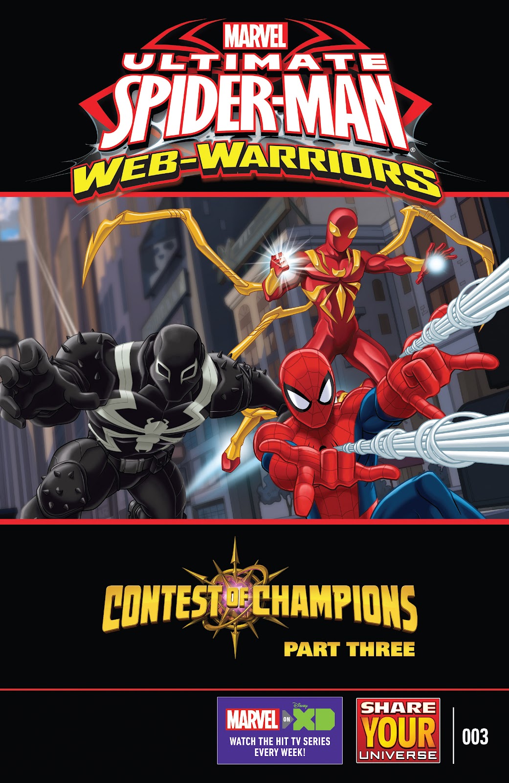 Marvel Universe Ultimate Spider-Man: Contest of Champions issue 3 - Page 1