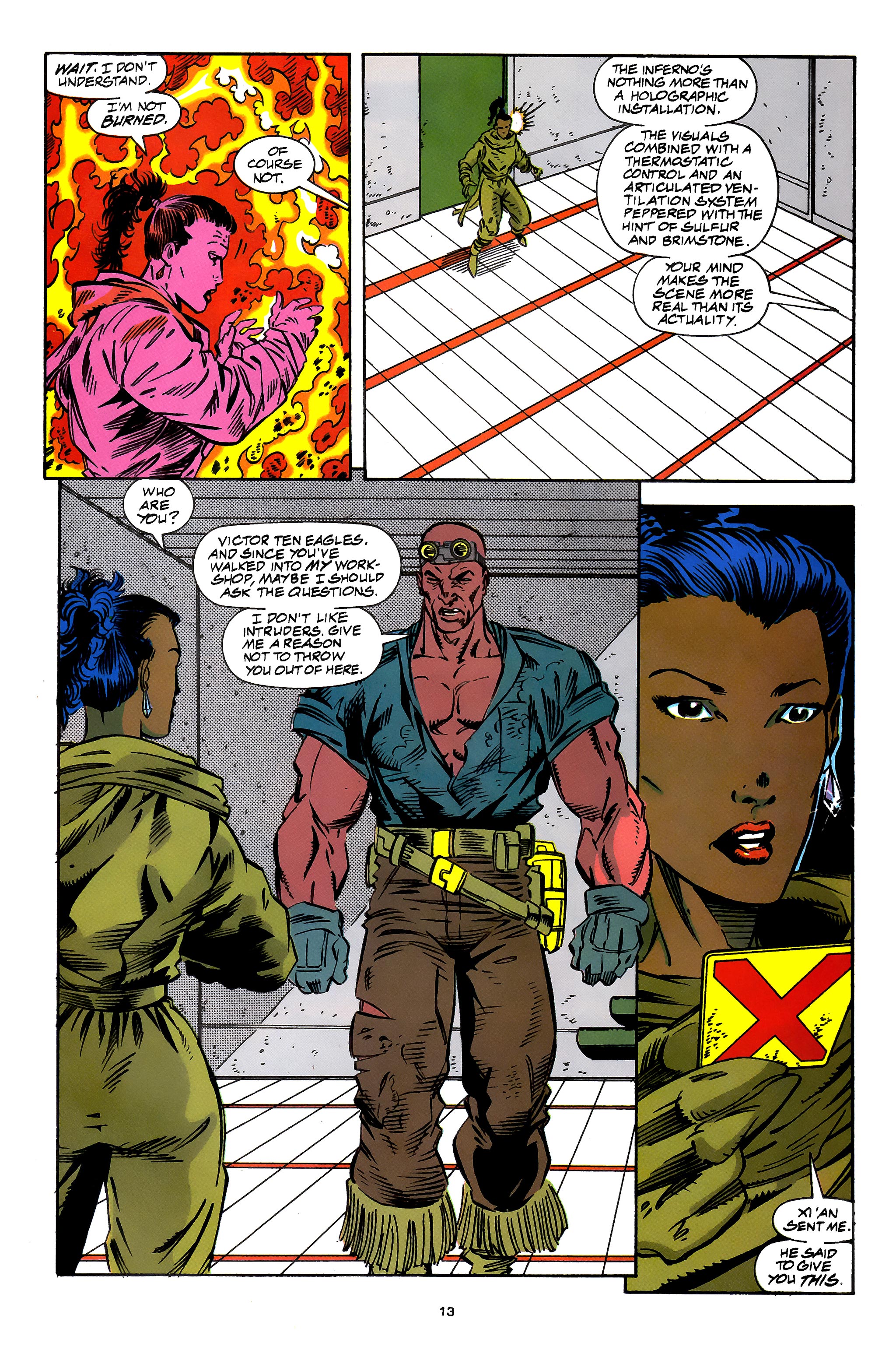 Read online X-Men 2099 comic -  Issue #7 - 10