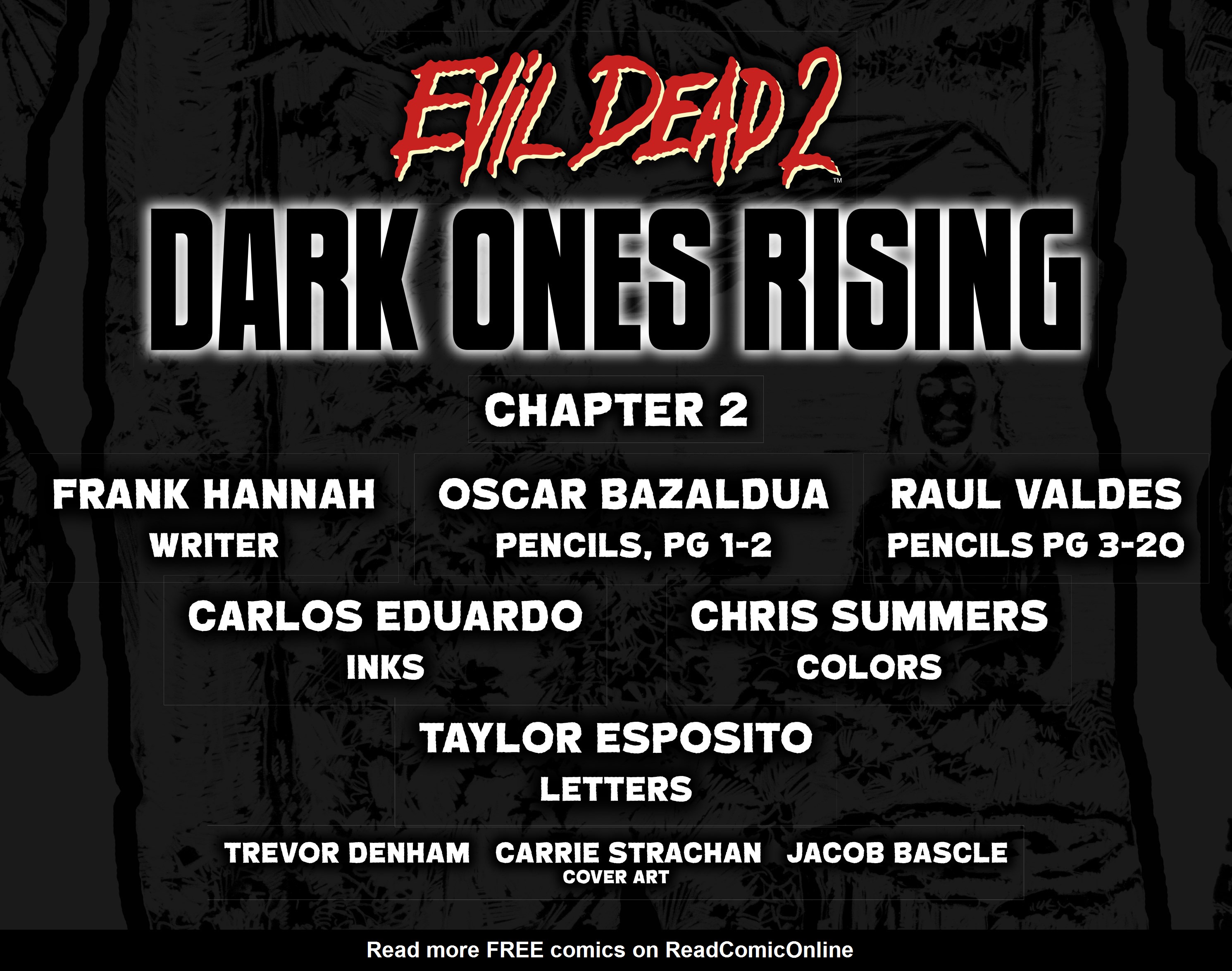 Read online Evil Dead 2: Dark Ones Rising comic -  Issue #2 - 2