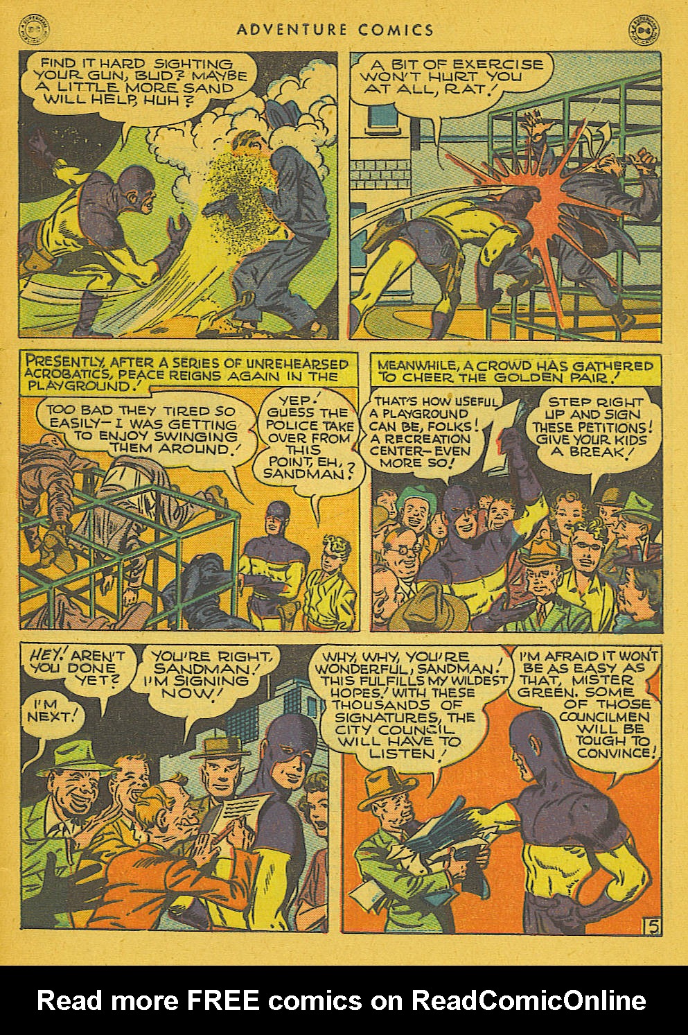 Read online Adventure Comics (1938) comic -  Issue #102 - 6