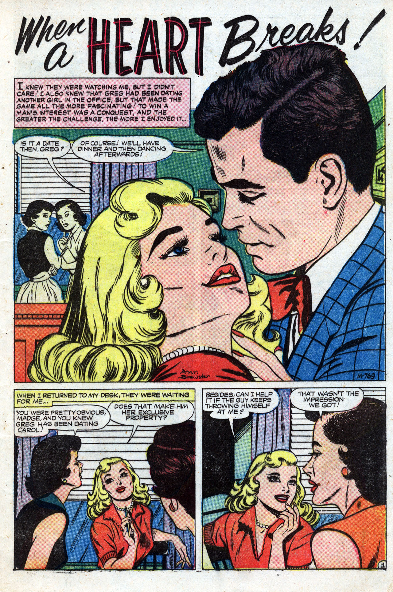 Read online Love Romances comic -  Issue #71 - 21