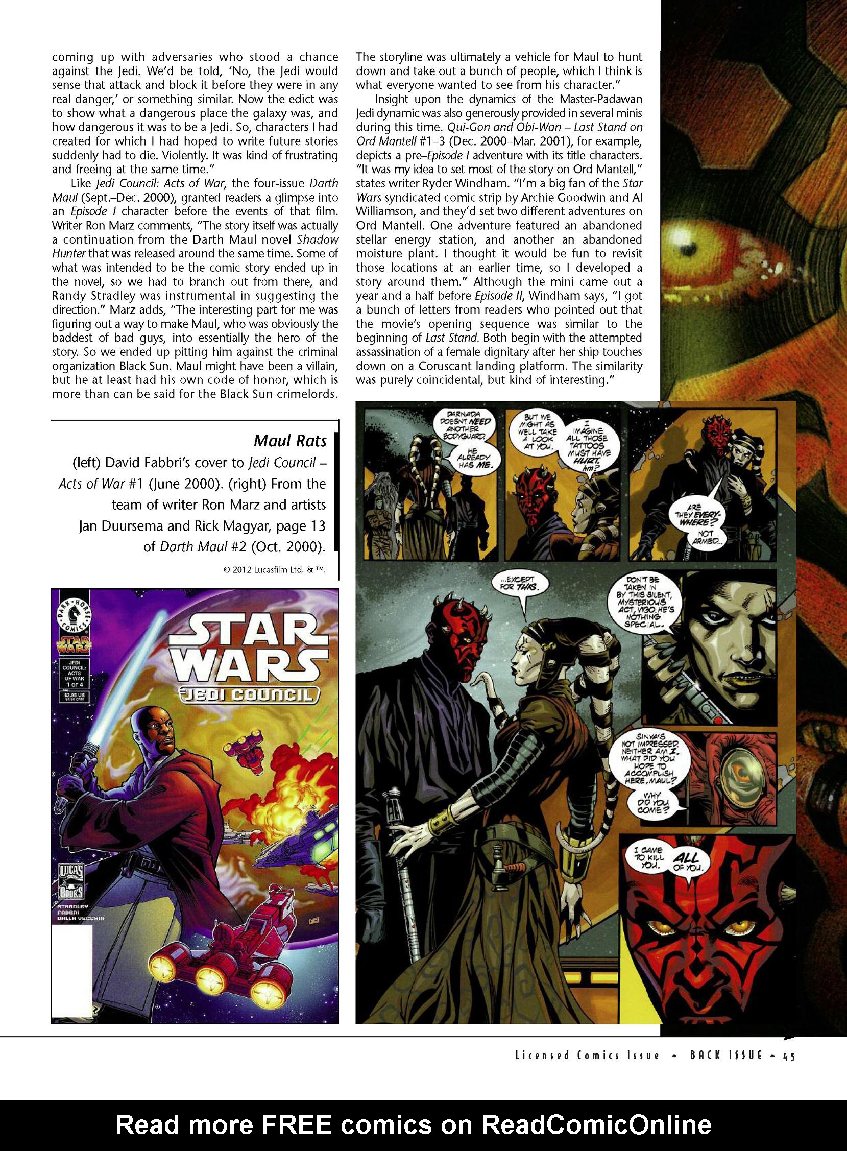 Read online Back Issue comic -  Issue #55 - 44