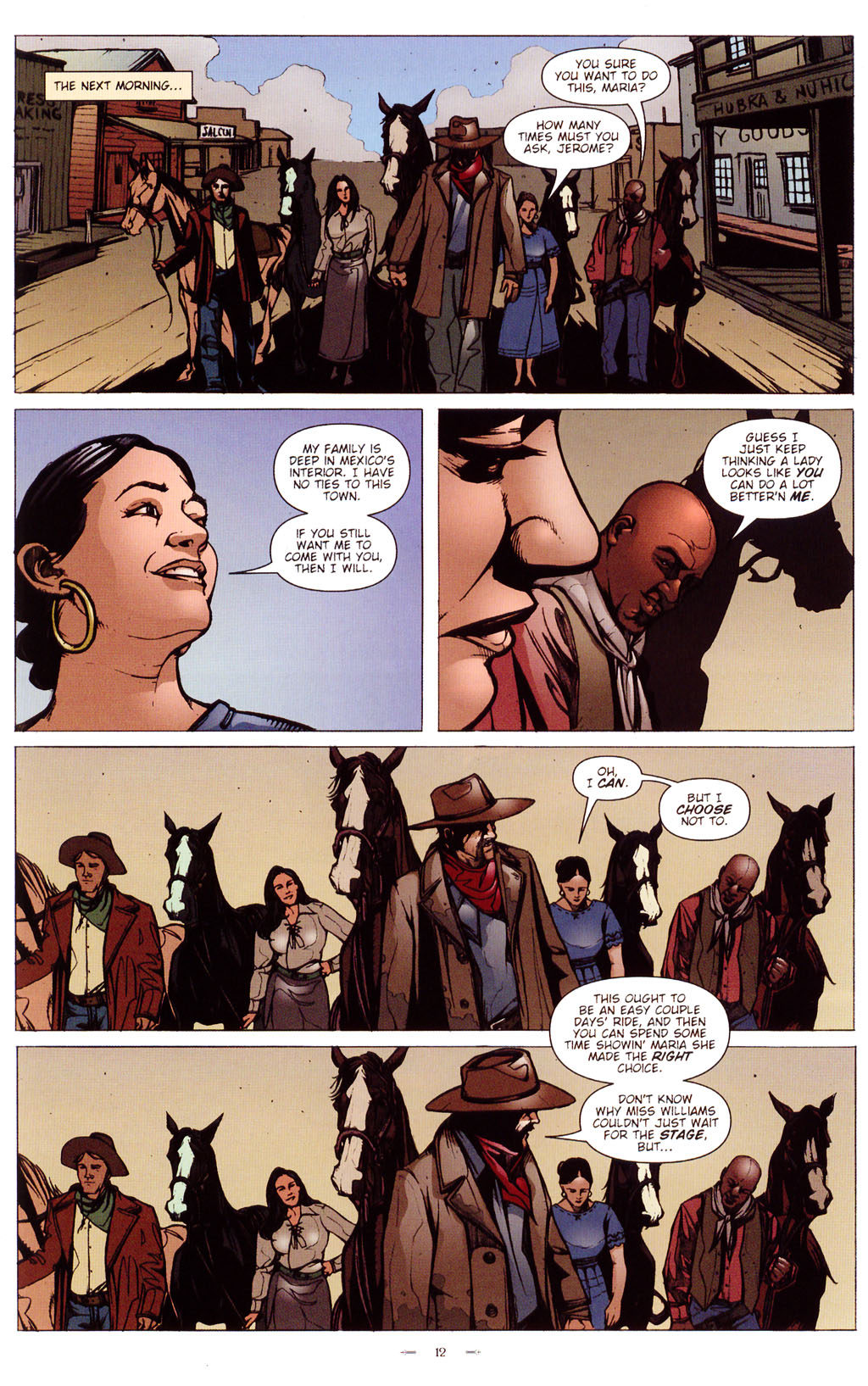 Read online Desperadoes: Banners of Gold comic -  Issue #1 - 14