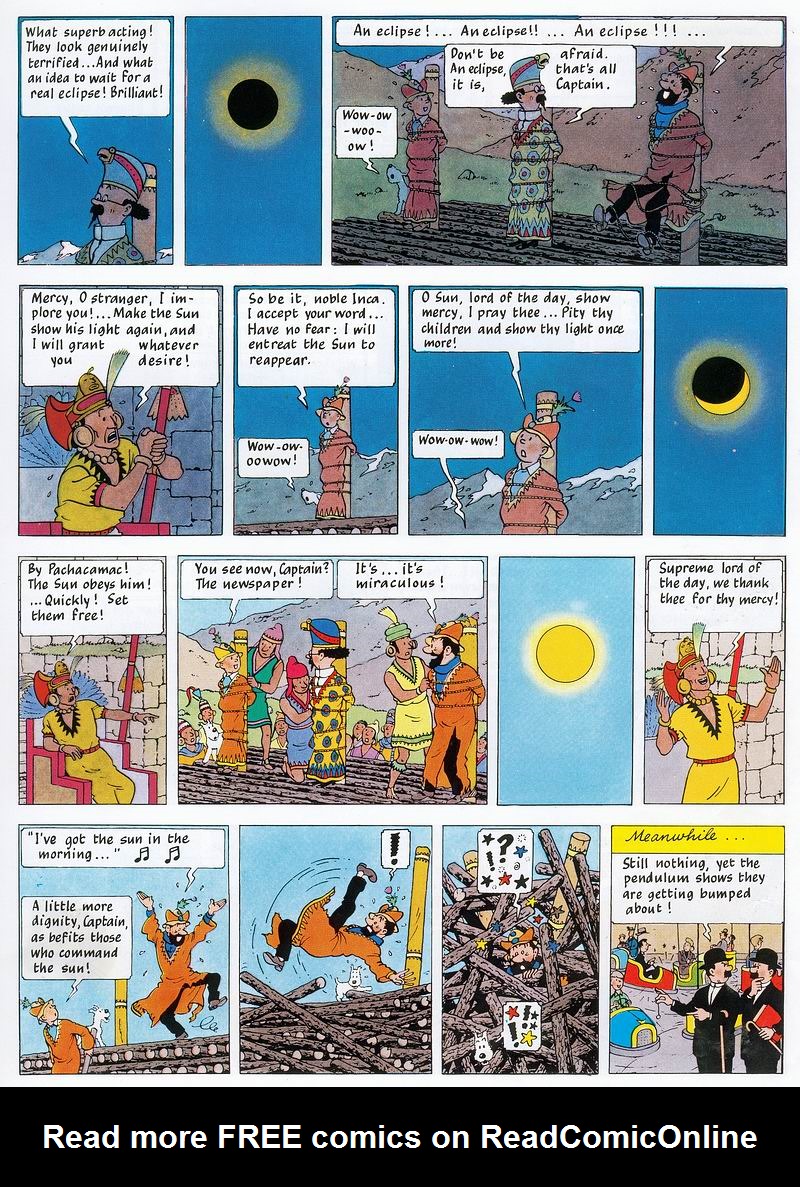 Read online The Adventures of Tintin comic -  Issue #14 - 60