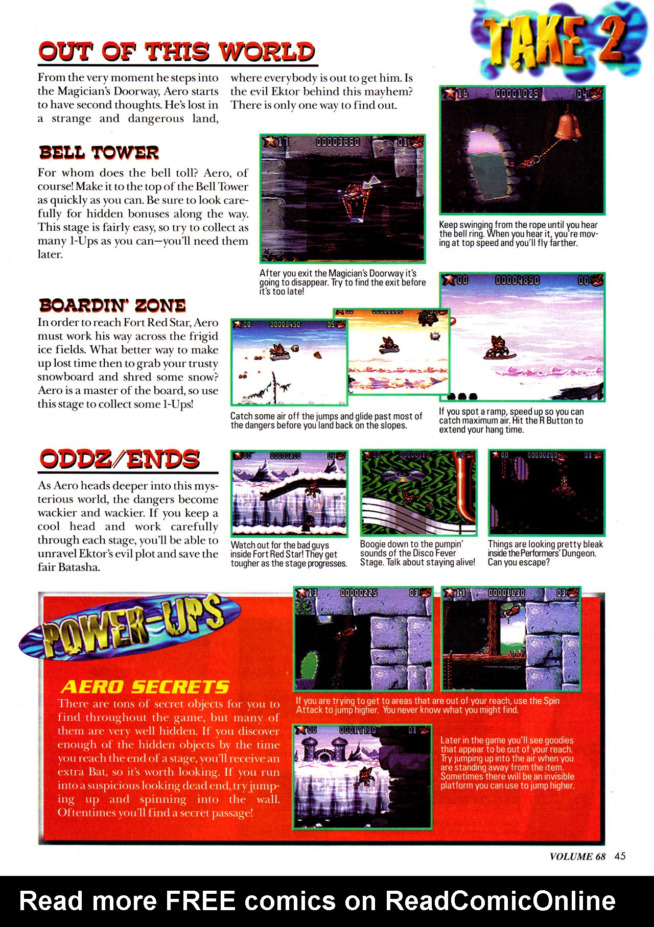 Read online Nintendo Power comic -  Issue #68 - 72