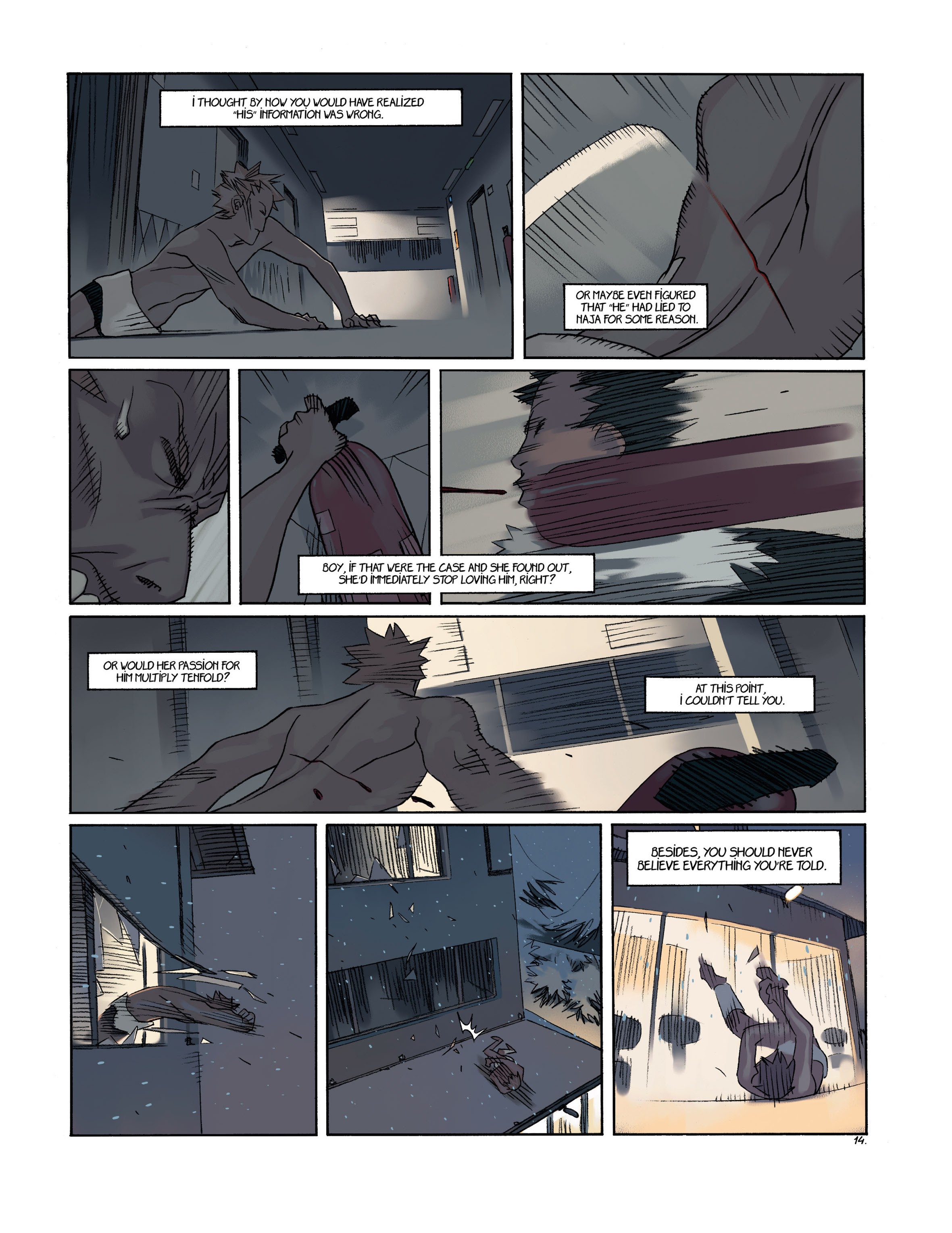 Read online Naja comic -  Issue #5 - 16