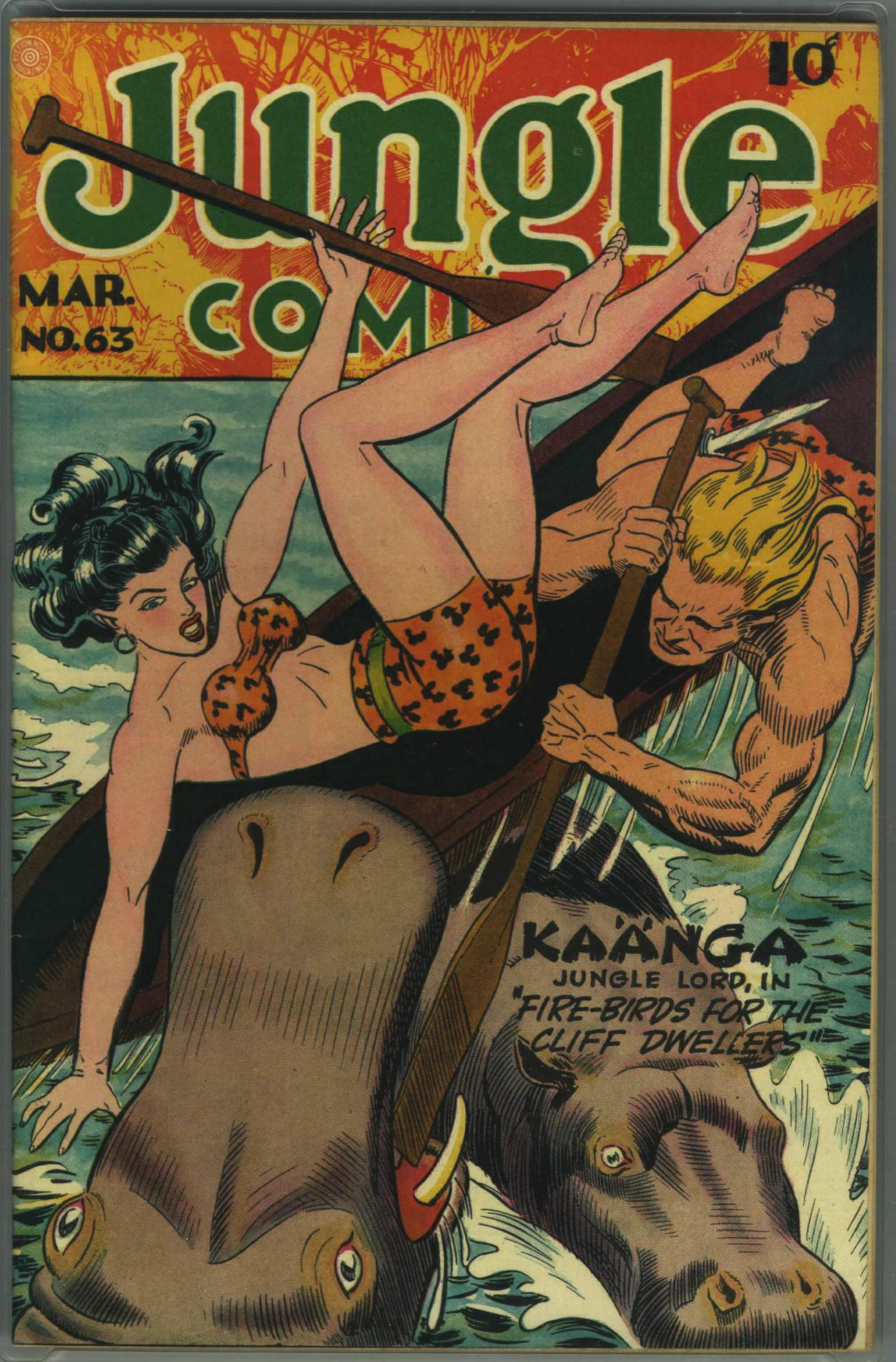 Read online Jungle Comics comic -  Issue #63 - 1