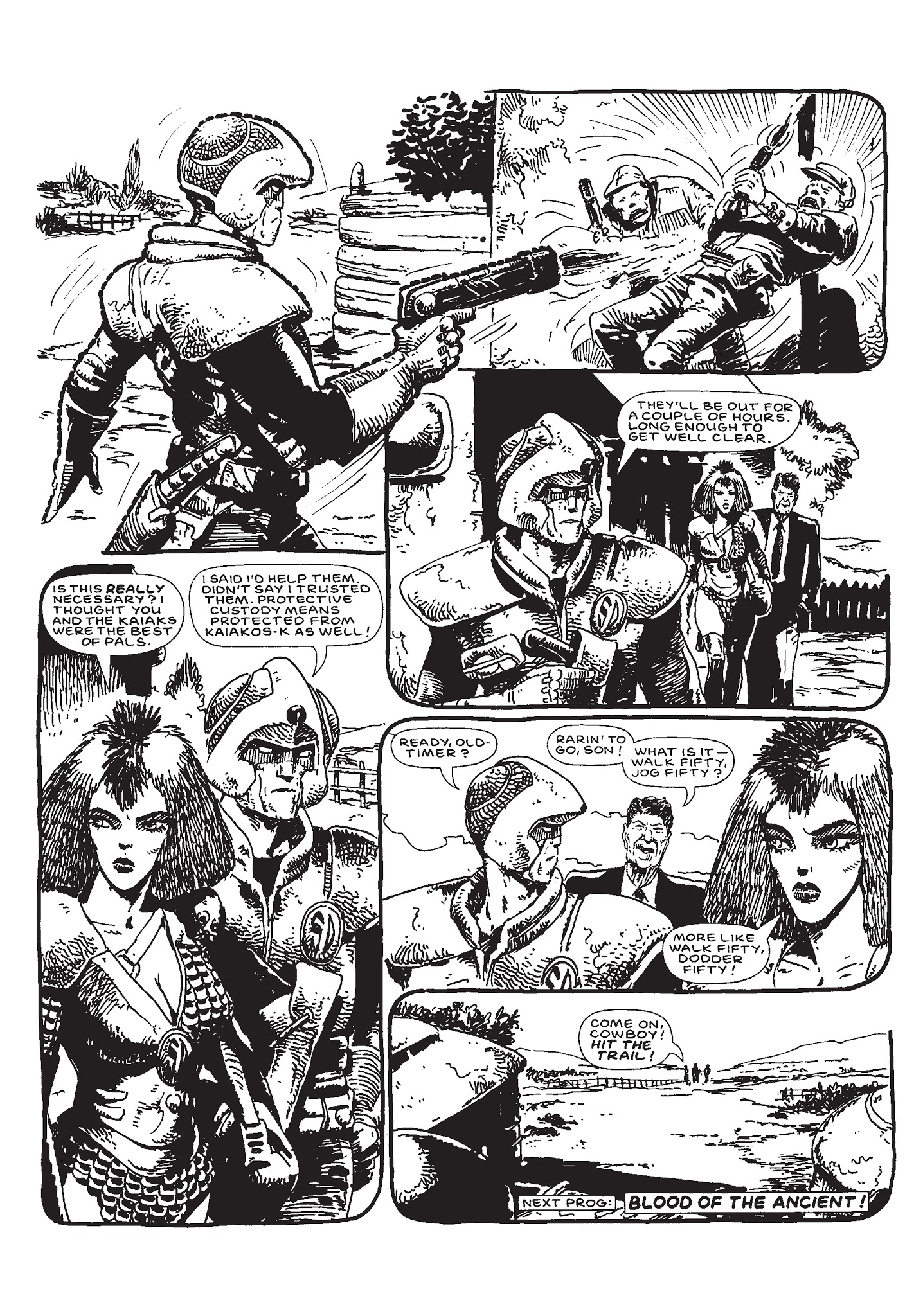 Read online Strontium Dog: Search/Destroy Agency Files comic -  Issue # TPB 4 - 91