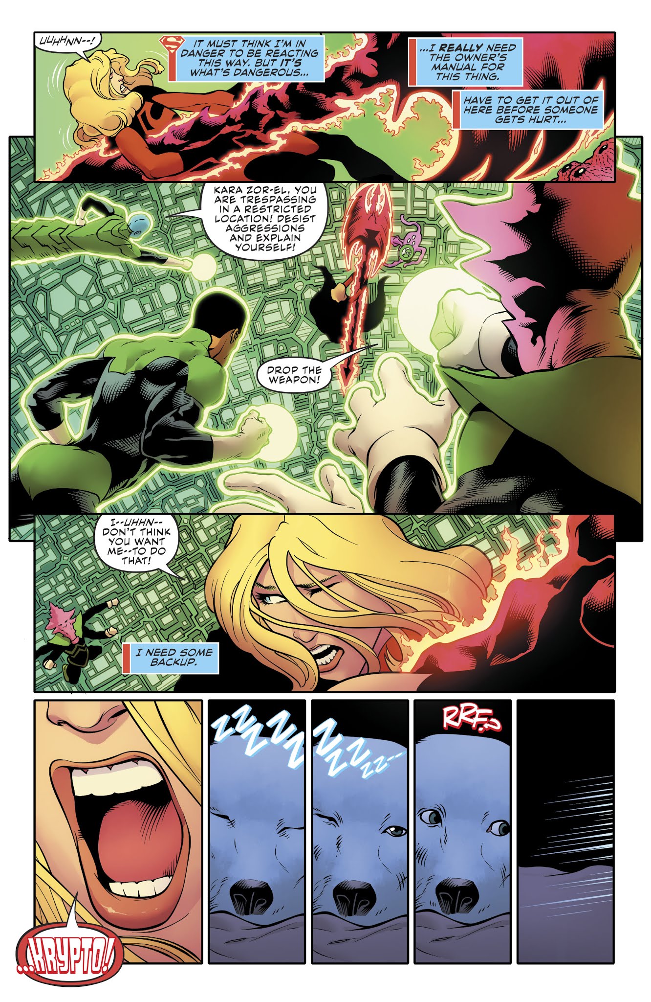 Read online Supergirl (2016) comic -  Issue #22 - 18