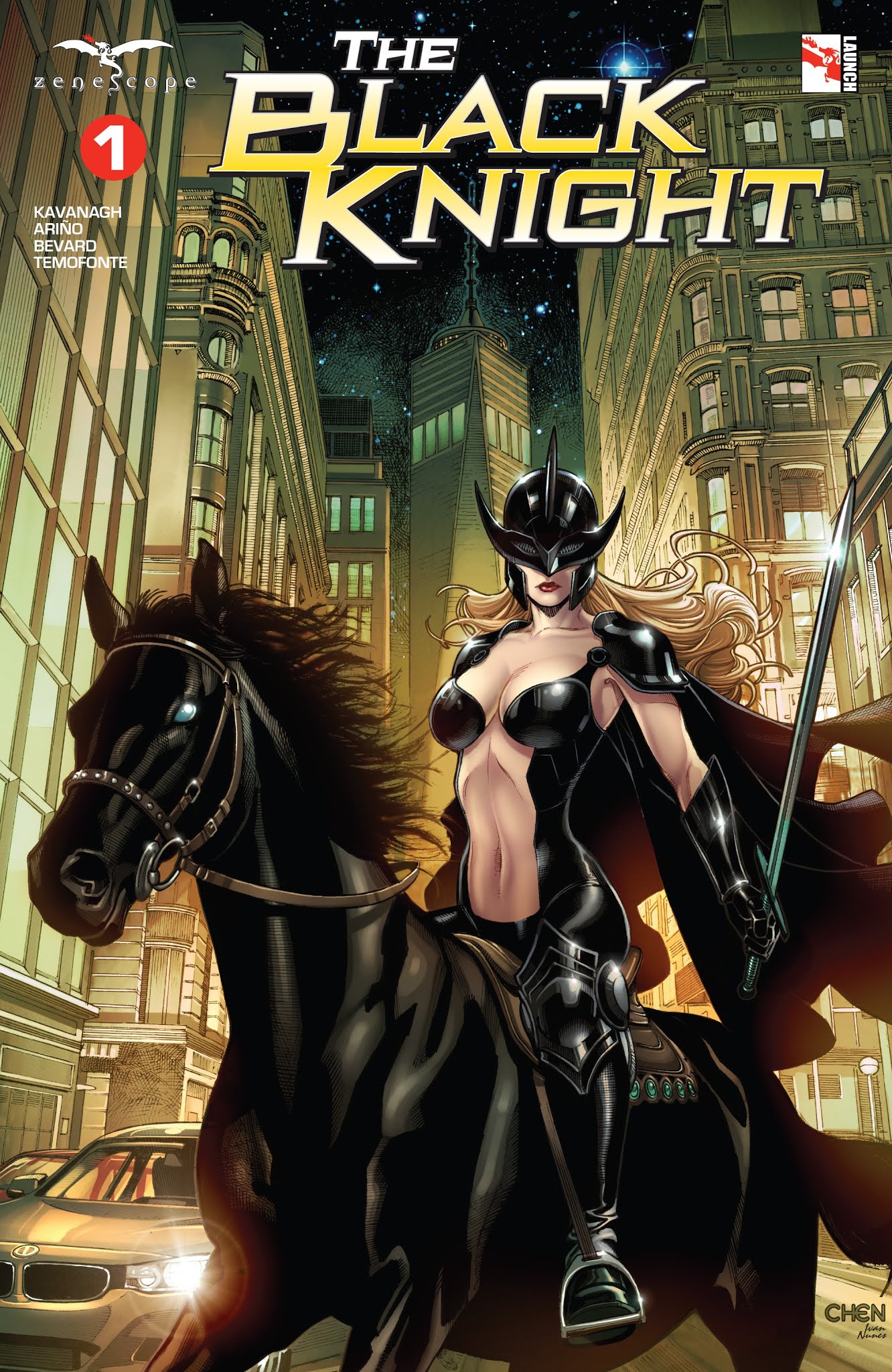 Read online The Black Knight comic -  Issue #1 - 1