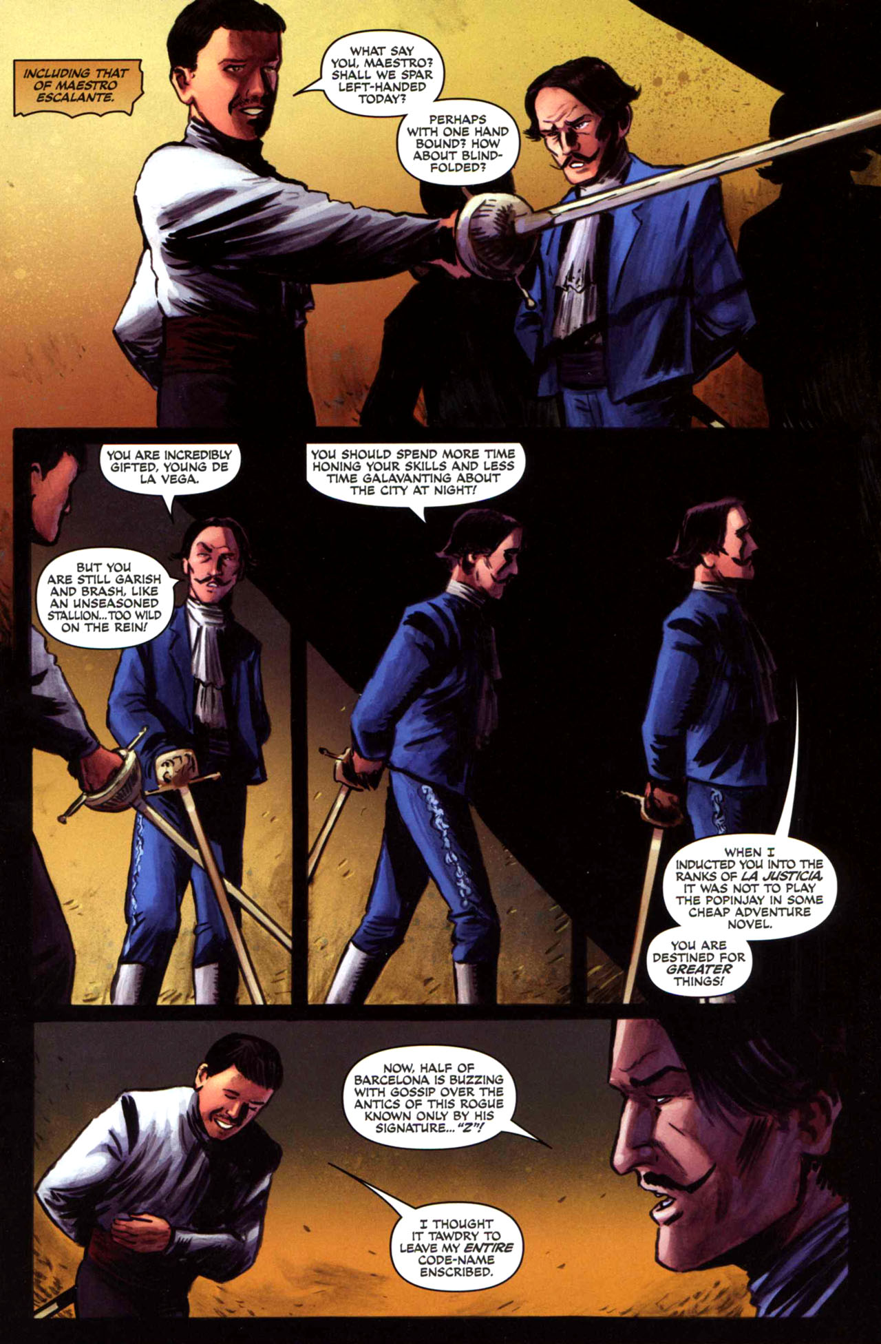 Read online Zorro (2008) comic -  Issue #5 - 14