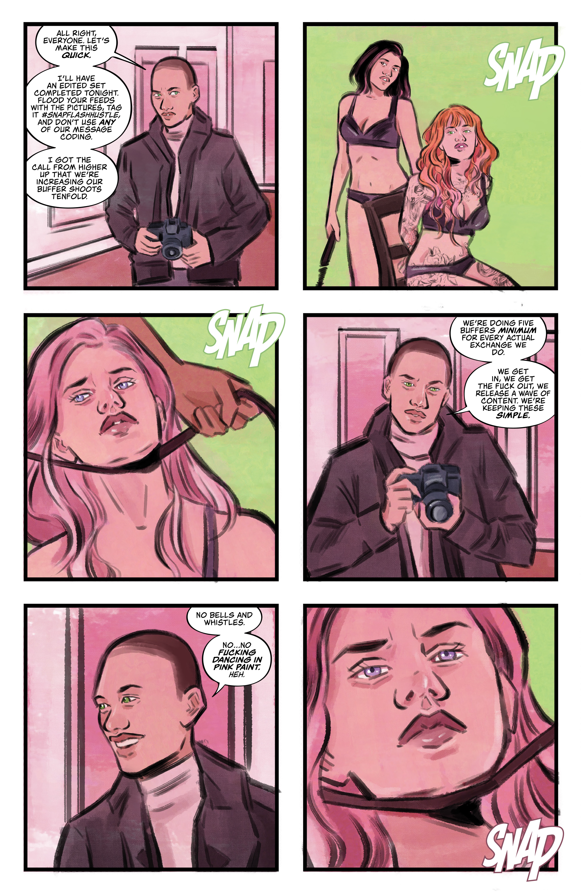 Read online Snap Flash Hustle comic -  Issue #2 - 16