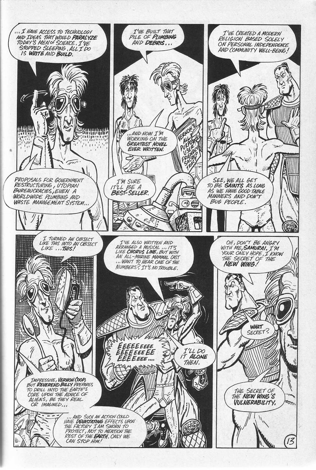 Read online Paul the Samurai (1991) comic -  Issue # TPB - 49
