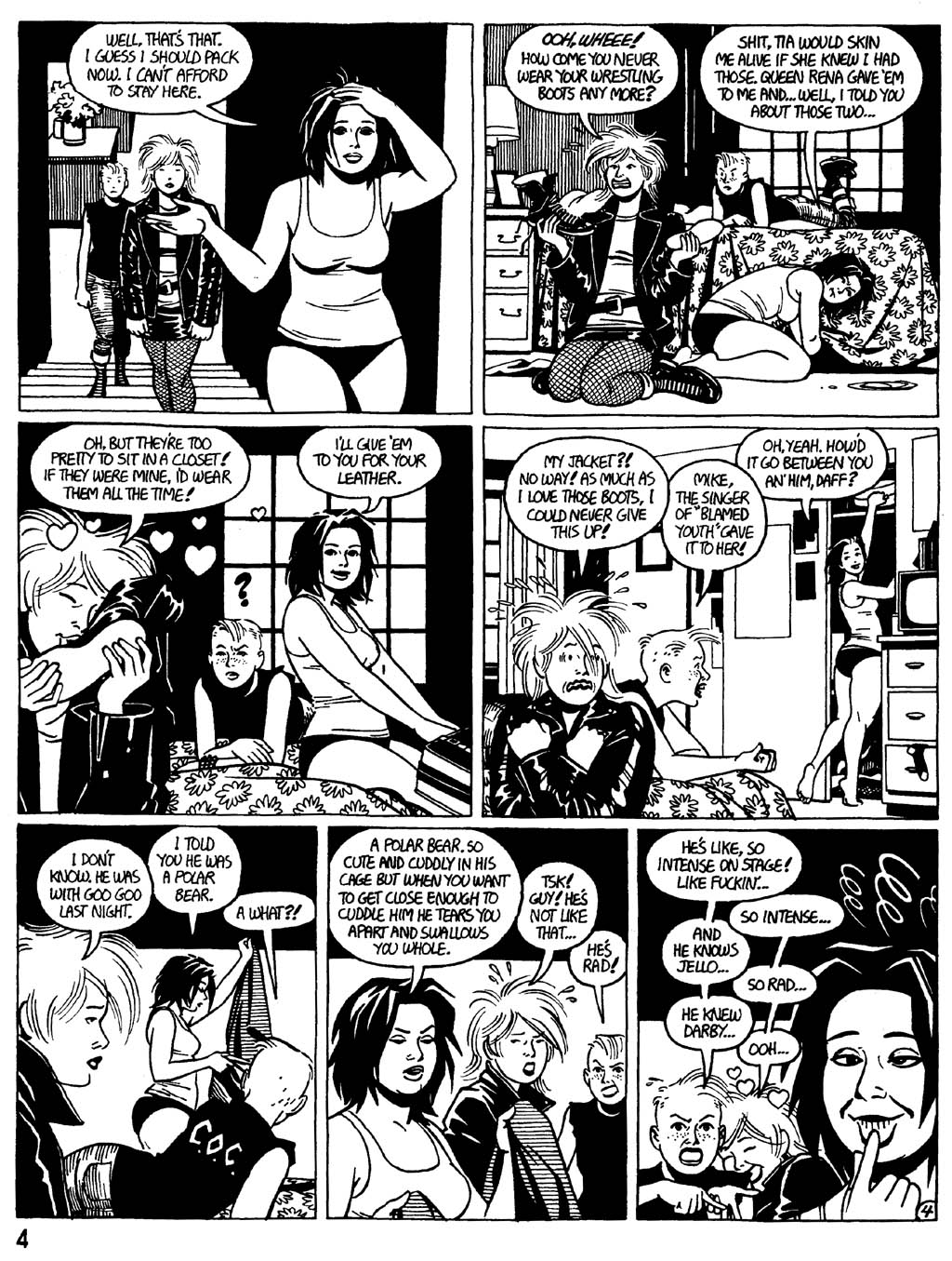 Read online Love and Rockets (1982) comic -  Issue #26 - 6