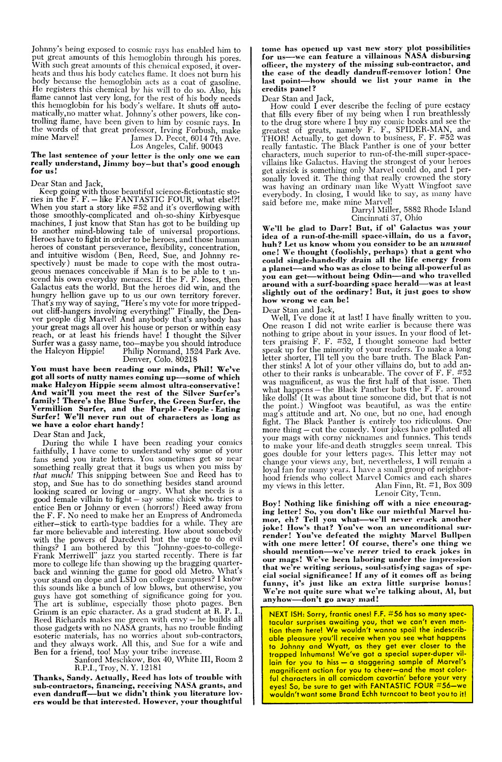 Read online Fantastic Four (1961) comic -  Issue #55 - 23