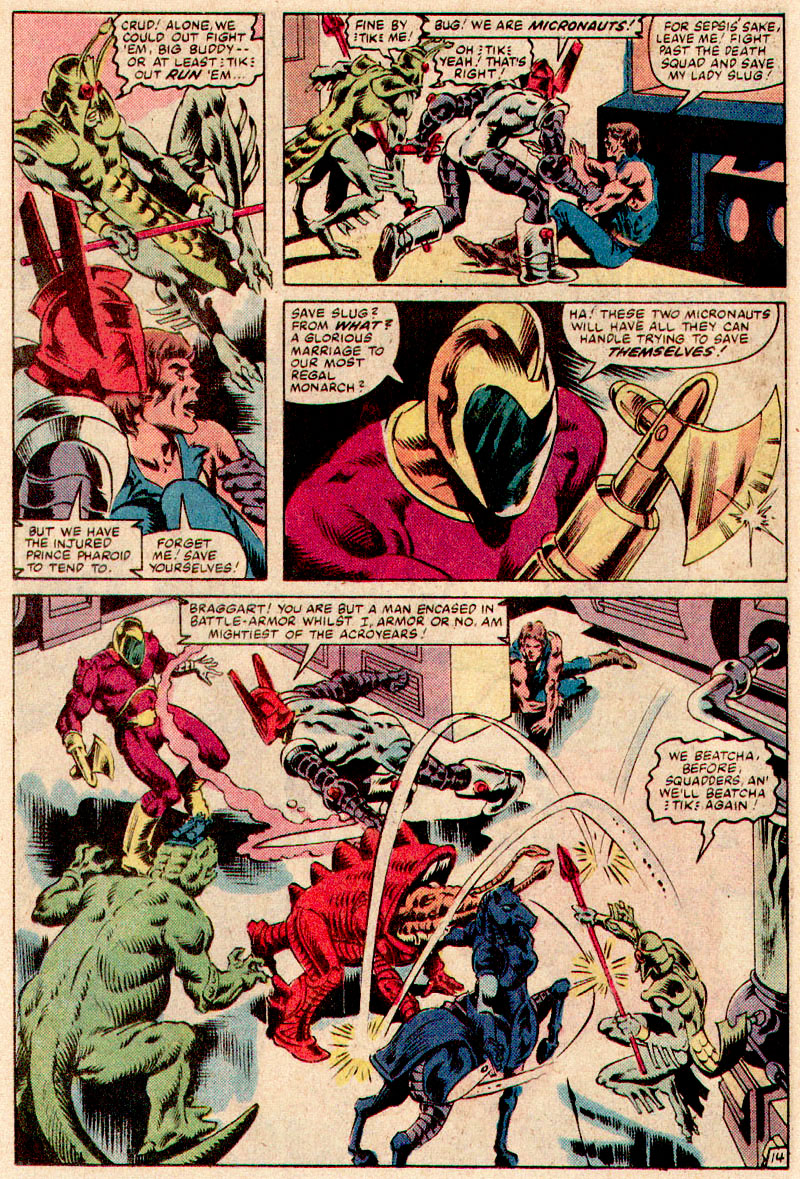 Read online Micronauts (1979) comic -  Issue #47 - 15