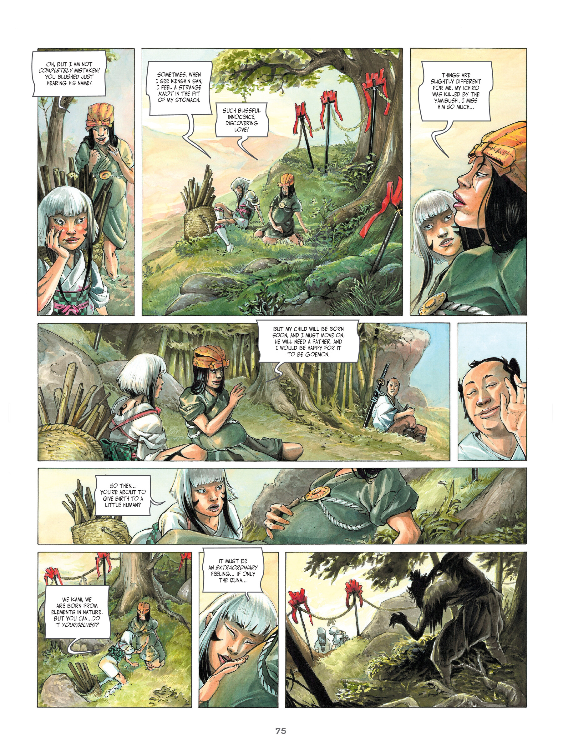 Read online Legends of the Pierced Veil: Izuna comic -  Issue # TPB (Part 1) - 76