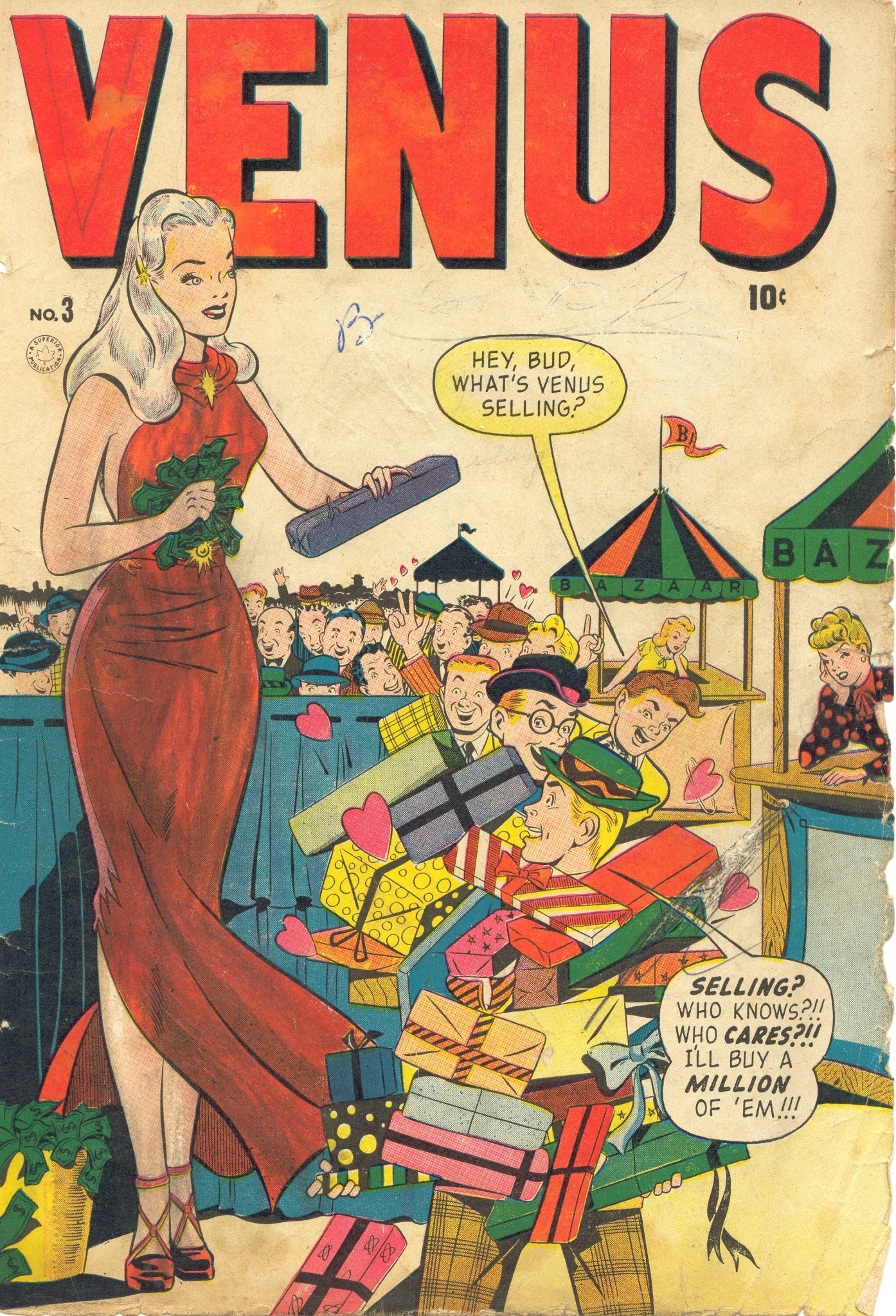 Read online Venus (1948) comic -  Issue #3 - 3