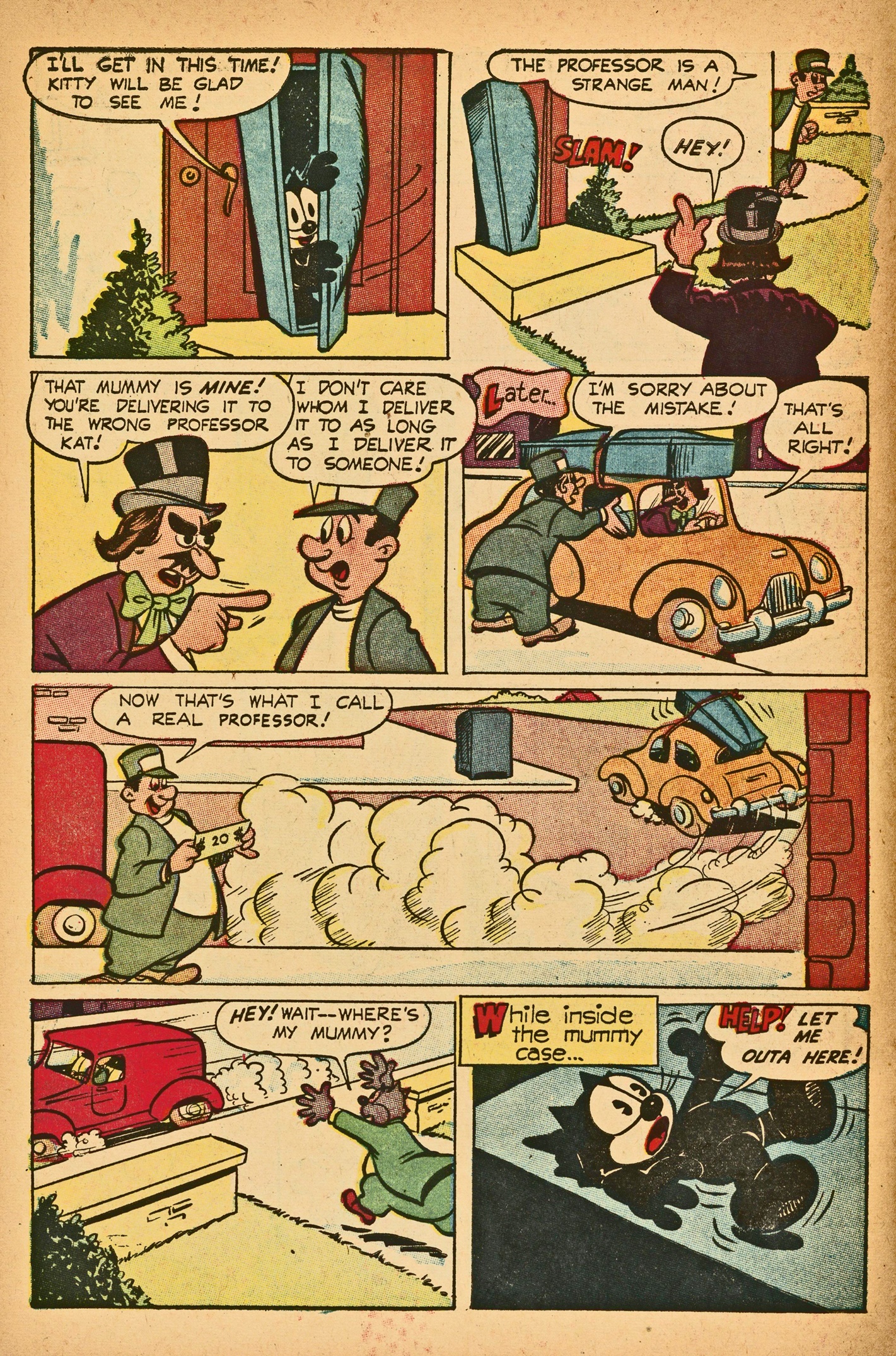 Read online Felix the Cat (1951) comic -  Issue #54 - 8
