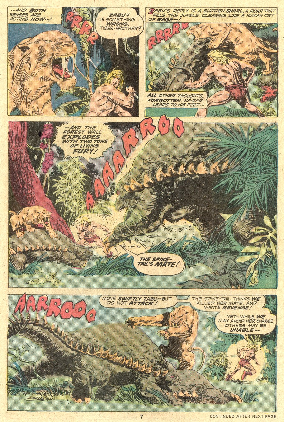 Read online Ka-Zar comic -  Issue #9 - 6