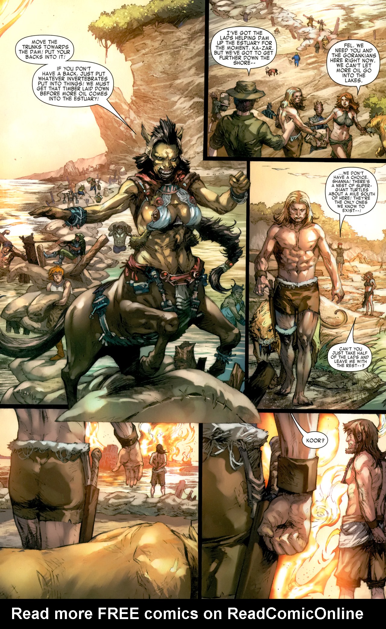 Read online Ka-Zar (2011) comic -  Issue #3 - 4