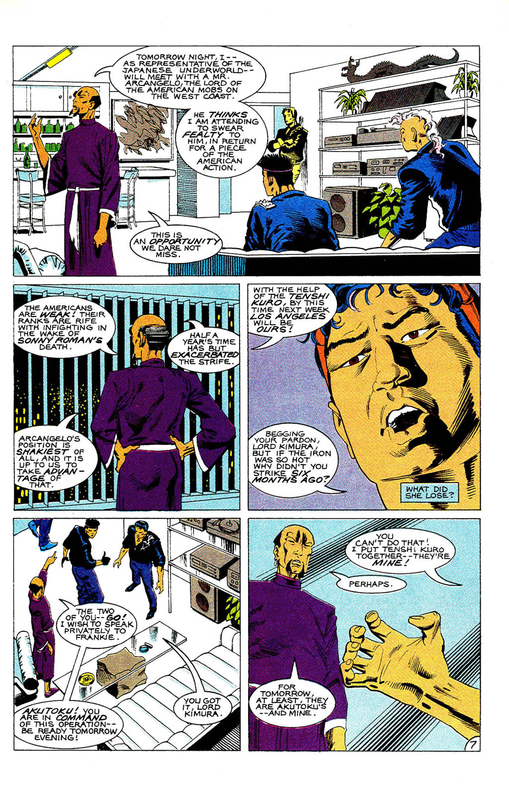 Read online Whisper (1986) comic -  Issue #8 - 9