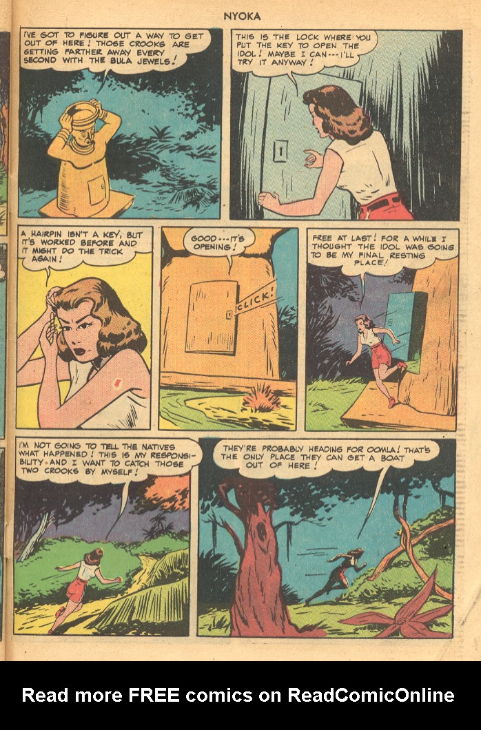 Read online Nyoka the Jungle Girl (1945) comic -  Issue #31 - 47