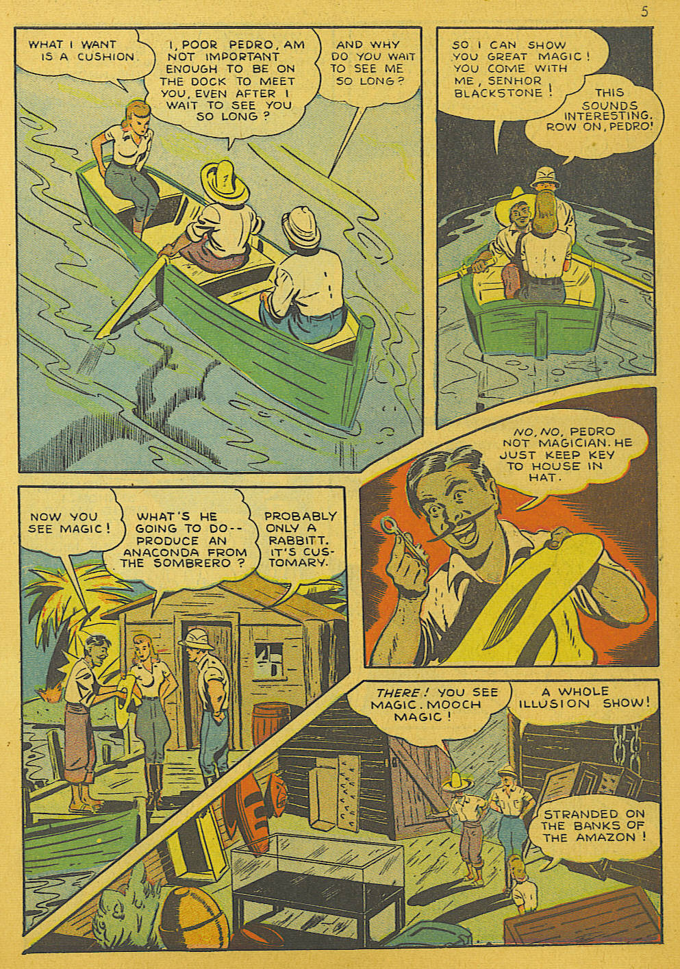 Read online Super-Magician Comics comic -  Issue #10 - 5