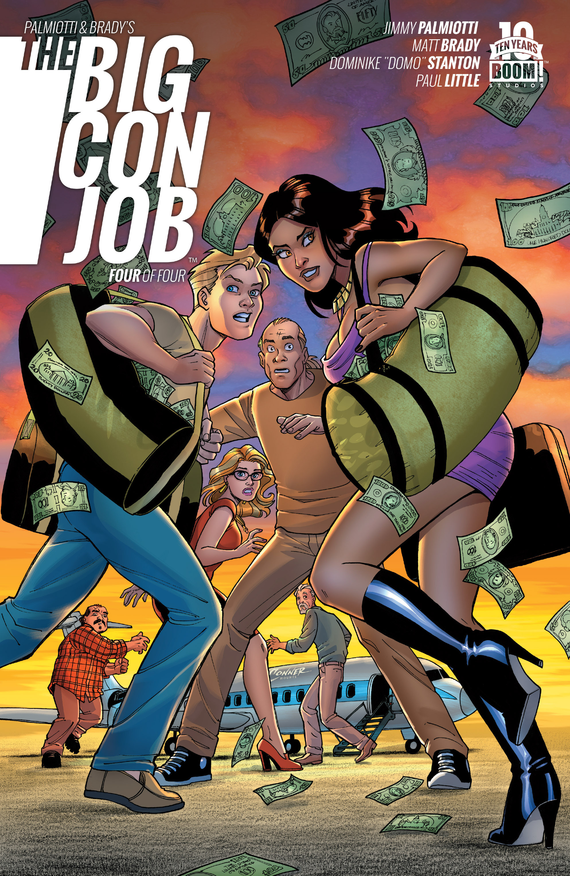 Read online Palmiotti & Brady's The Big Con Job comic -  Issue #4 - 1