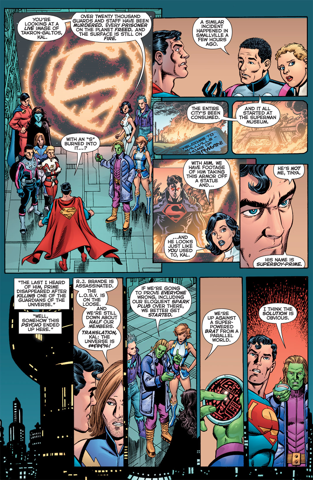 Read online Final Crisis: Legion of Three Worlds comic -  Issue #1 - 36