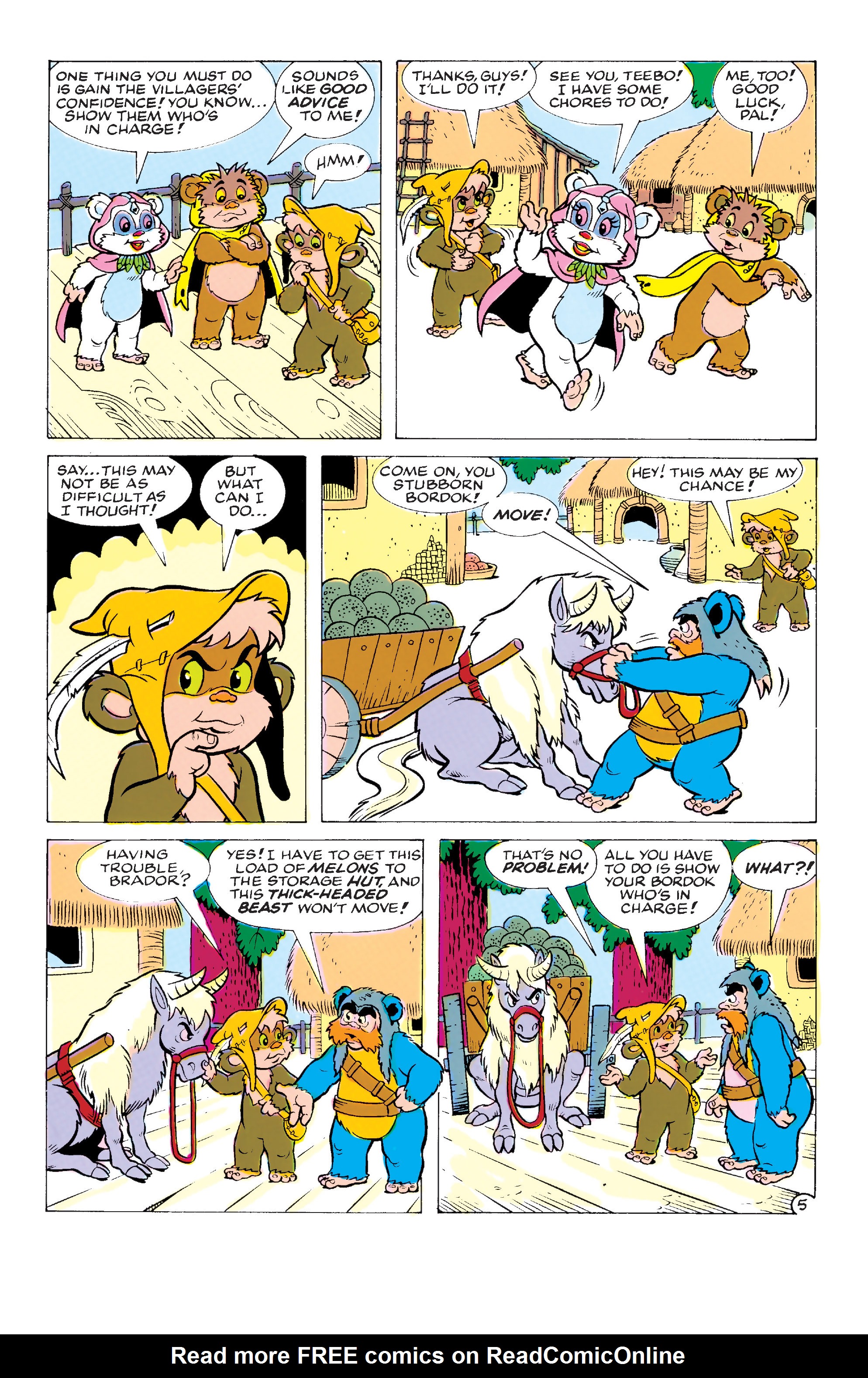 Read online Ewoks comic -  Issue #14 - 6