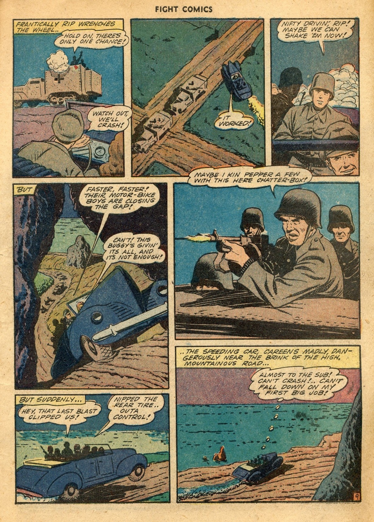 Read online Fight Comics comic -  Issue #30 - 11