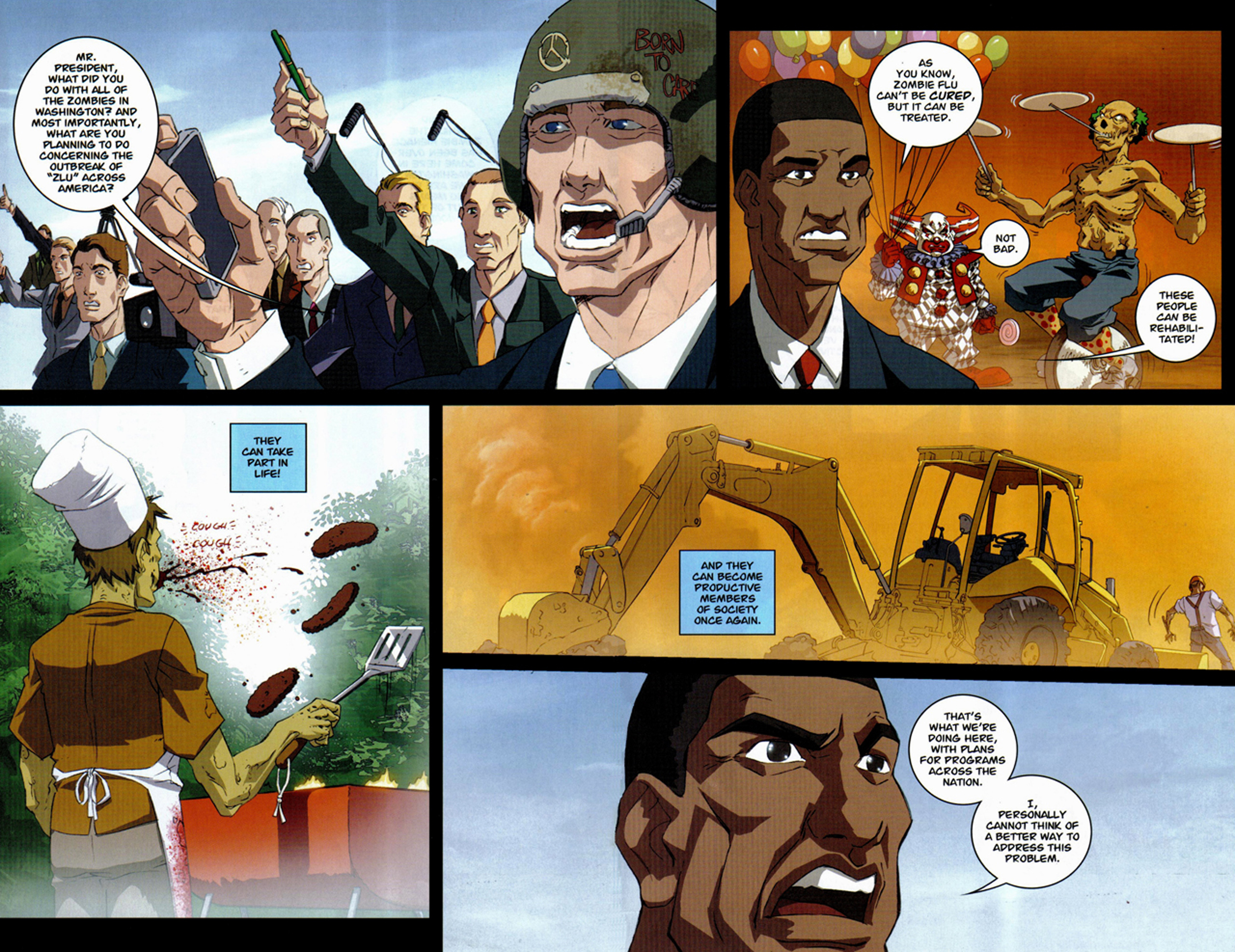 Read online President Evil comic -  Issue #3 - 16
