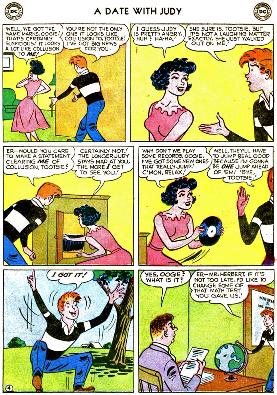 Read online A Date with Judy comic -  Issue #62 - 23