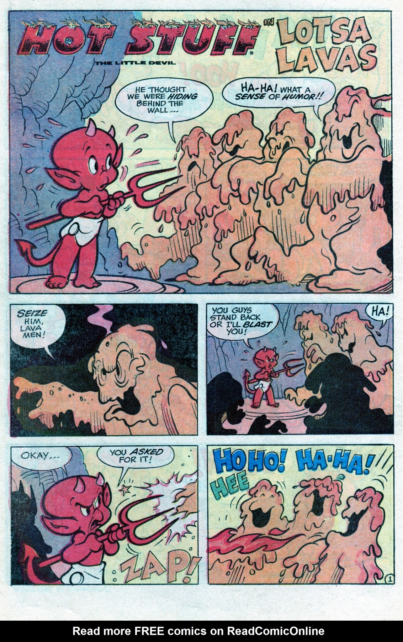Read online Hot Stuff, the Little Devil comic -  Issue #109 - 24