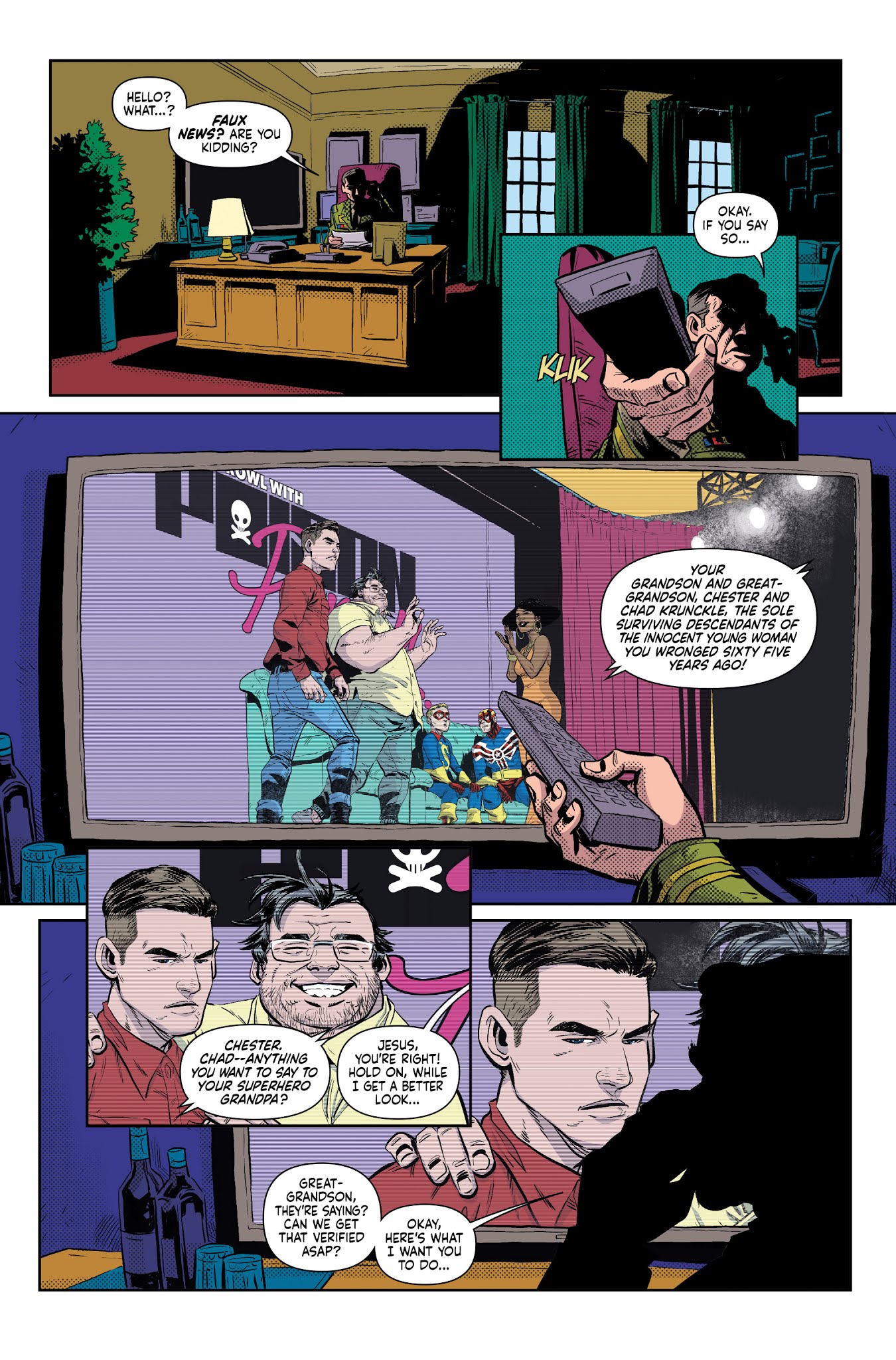 Read online Fighting American: The Ties That Bind comic -  Issue #4 - 5