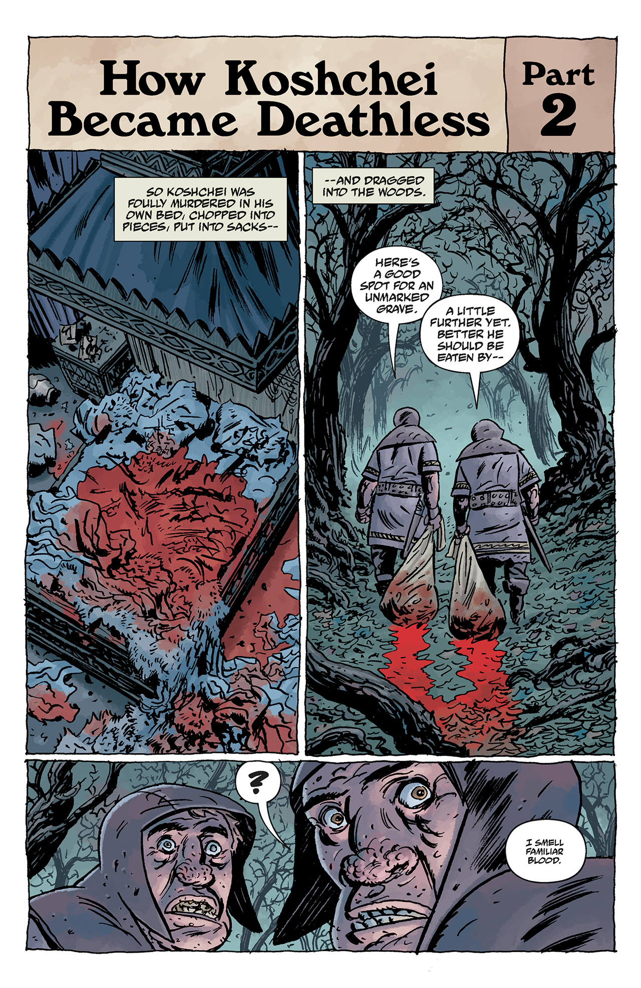 Read online Hellboy: The Wild Hunt comic -  Issue #3 - 21
