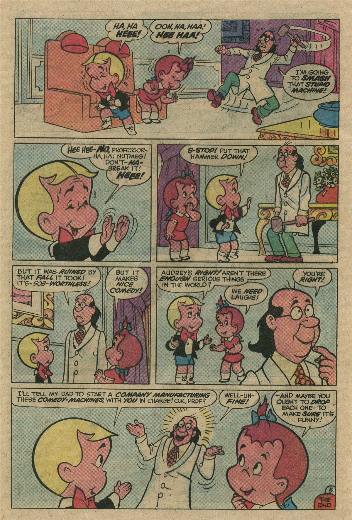 Read online Richie Rich & His Girl Friends comic -  Issue #7 - 16
