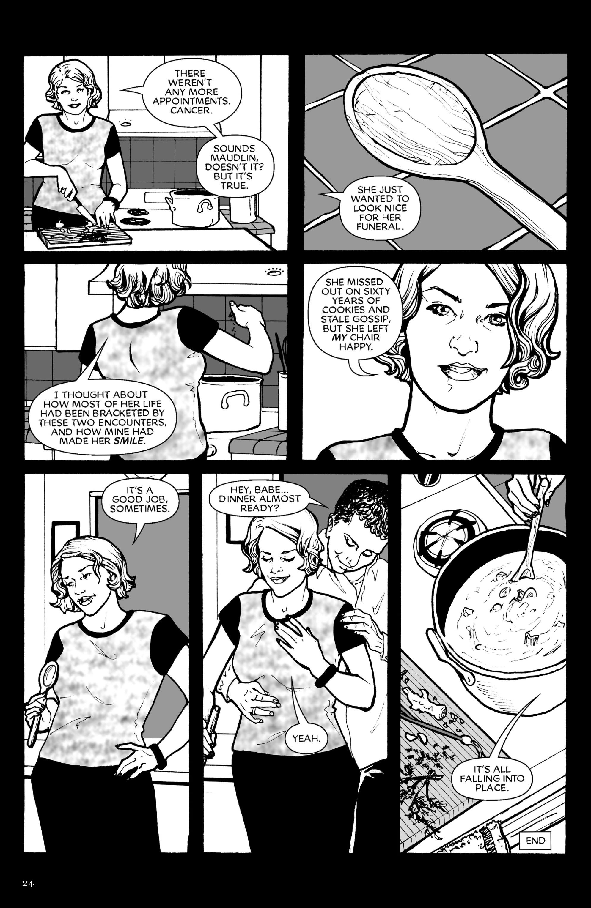 Read online Drawing Lines: An Anthology of Women Cartoonists comic -  Issue # TPB - 24