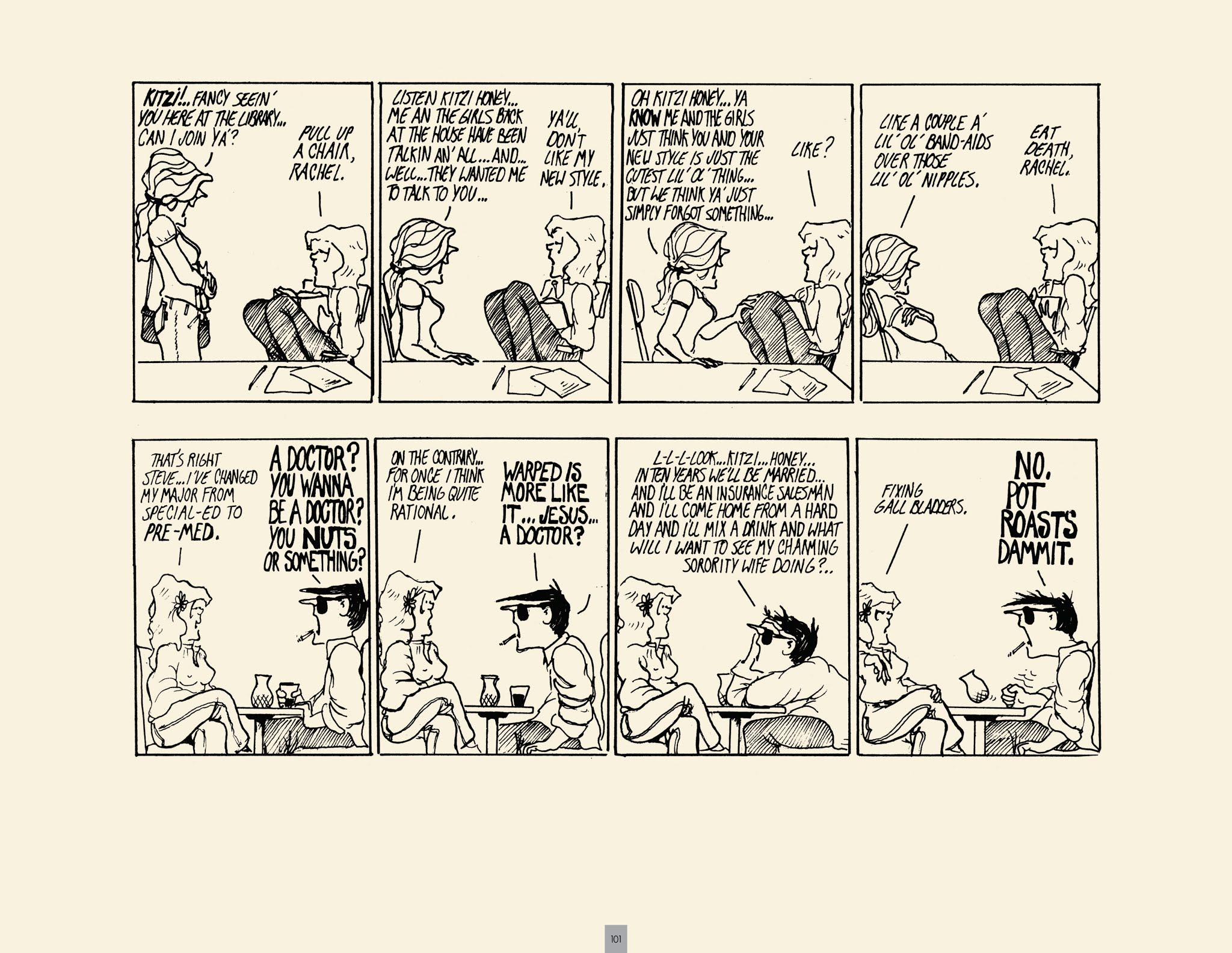 Read online Berkeley Breathed's Academia Waltz and Other Profound Transgressions comic -  Issue # TPB (Part 1) - 97
