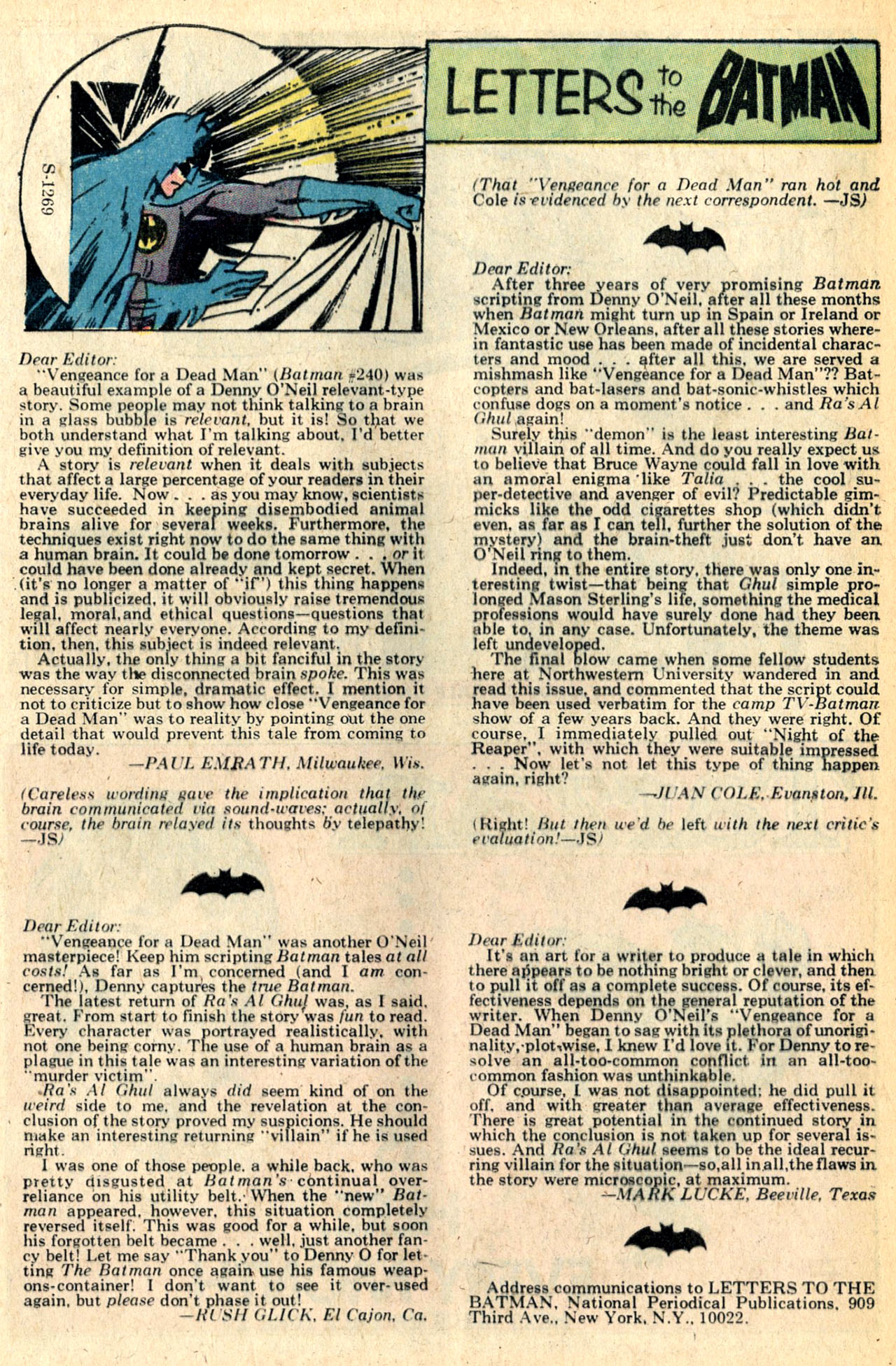 Read online Batman (1940) comic -  Issue #243 - 32