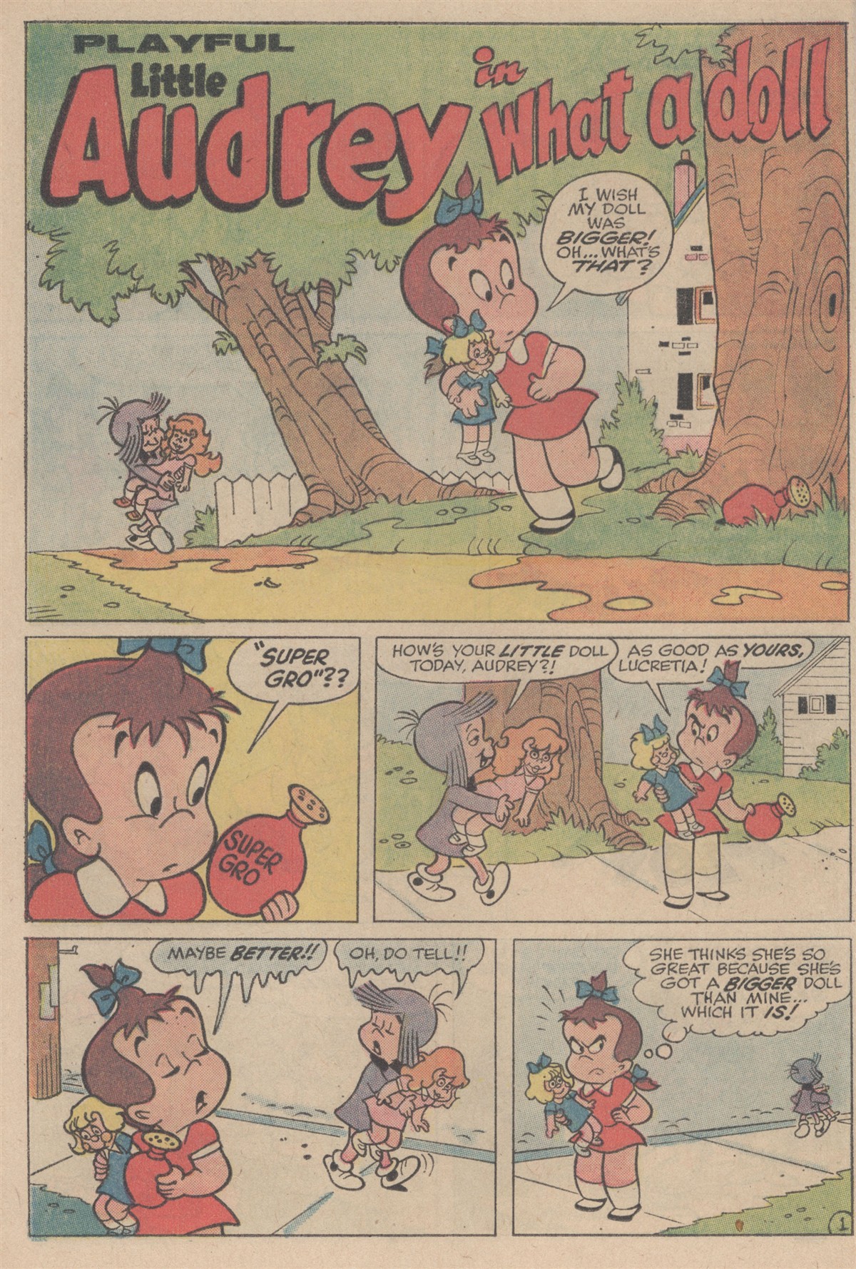 Read online Little Audrey And Melvin comic -  Issue #55 - 12