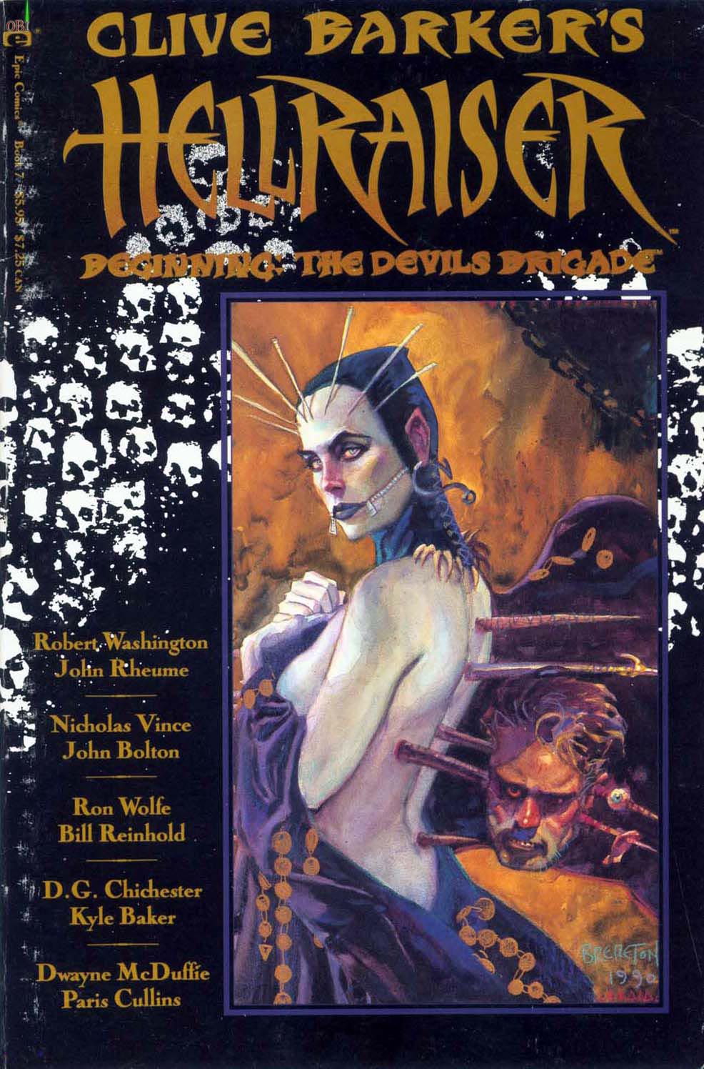 Read online Clive Barker's Hellraiser (1989) comic -  Issue #7 - 1