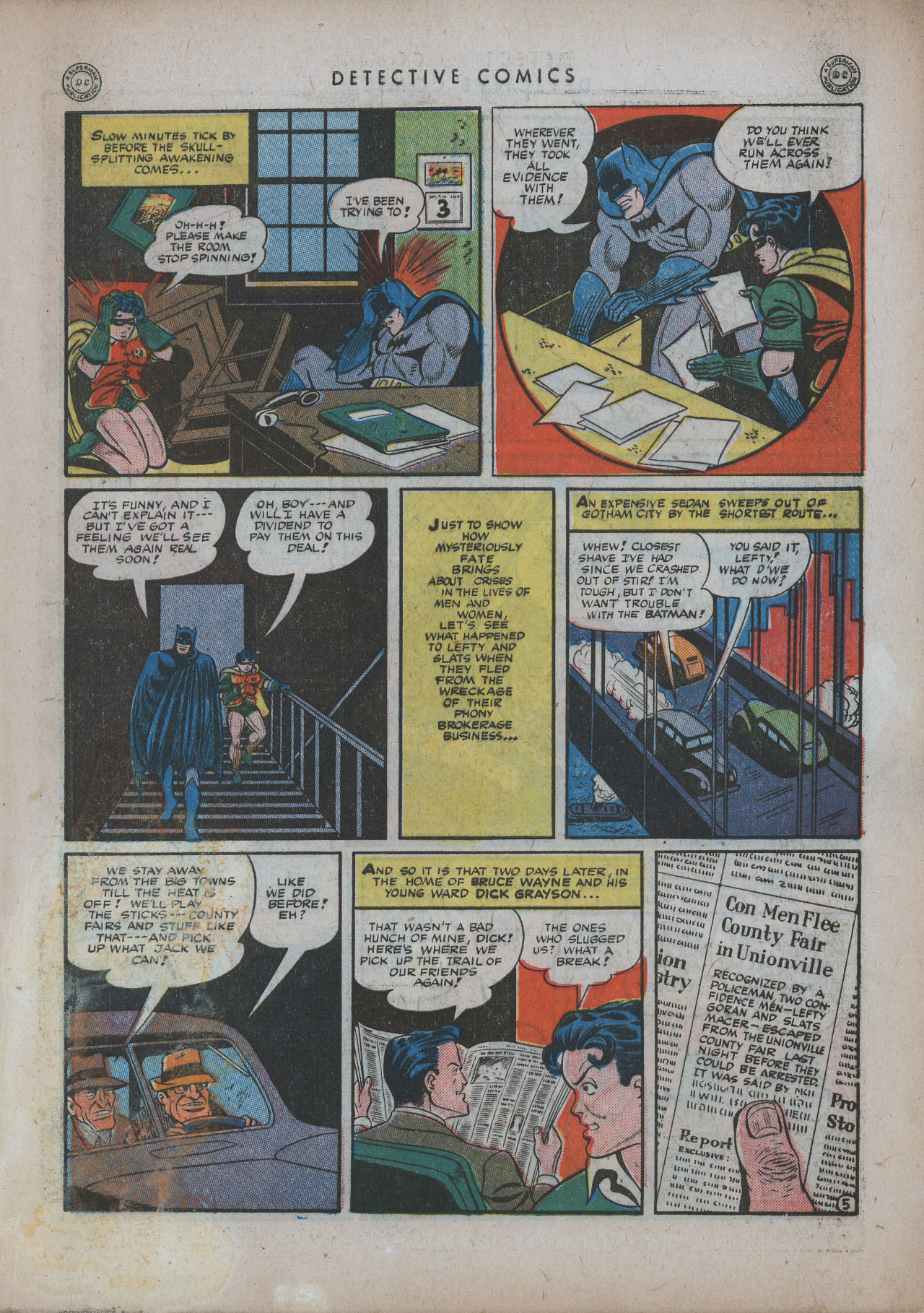 Read online Detective Comics (1937) comic -  Issue #94 - 7