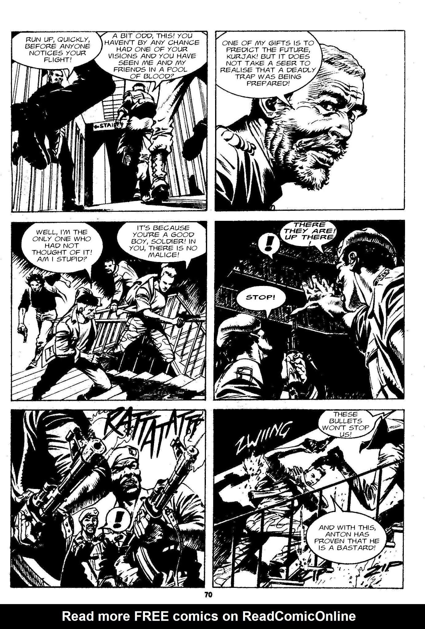 Read online Dampyr (2000) comic -  Issue #7 - 71