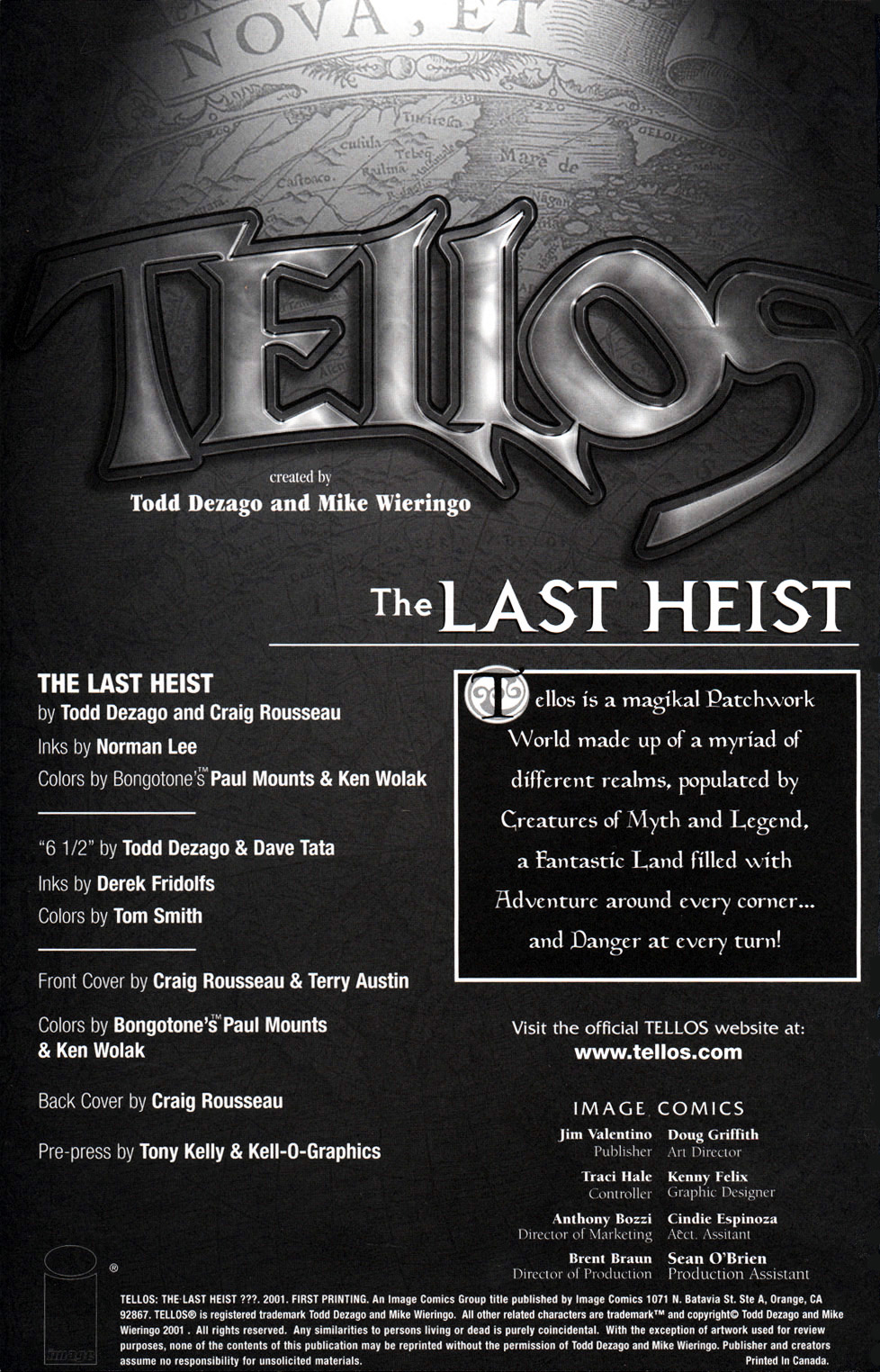 Read online Tellos: The Last Heist ??? comic -  Issue # Full - 2